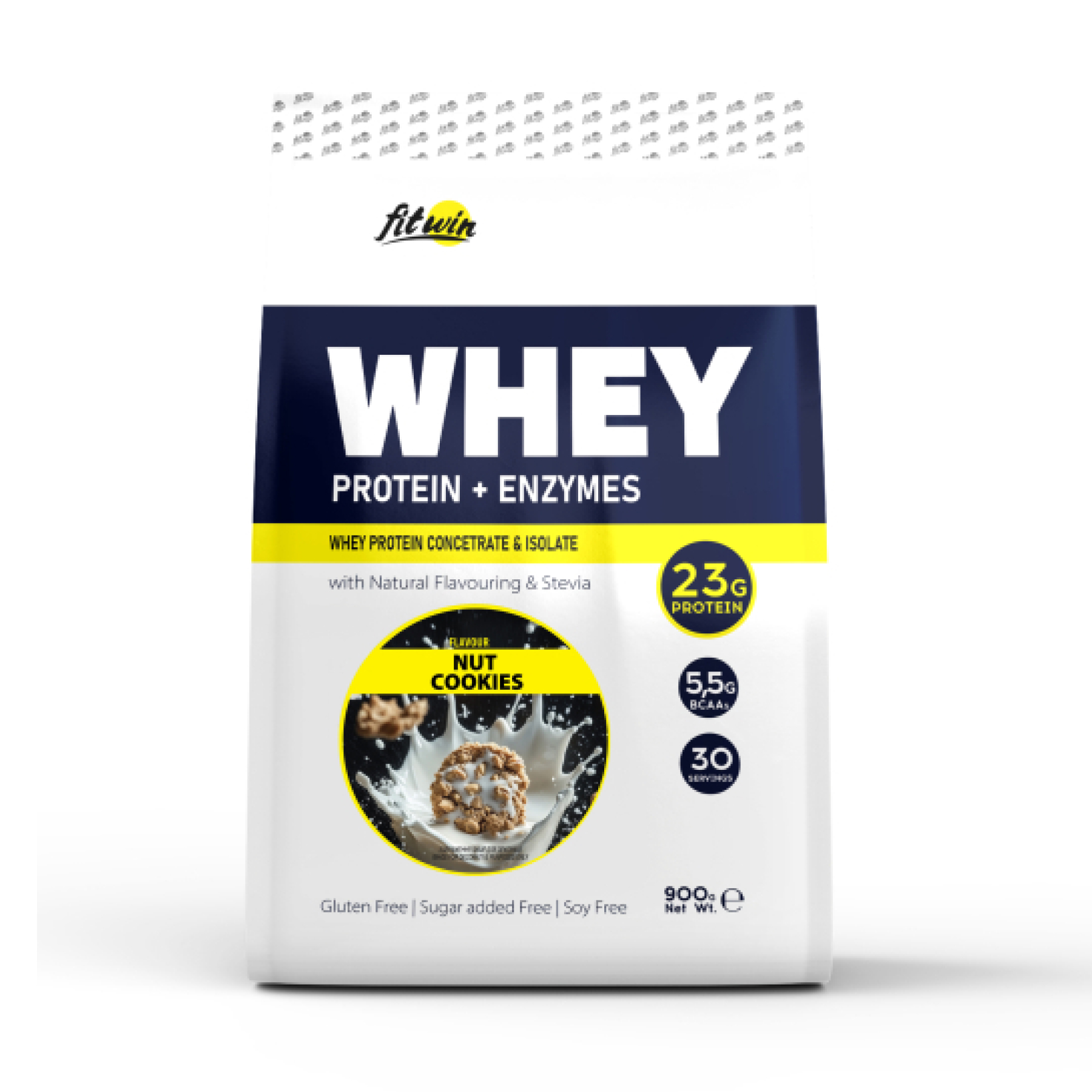 FitWin Whey, протеїн Nut Cookies, 900 г