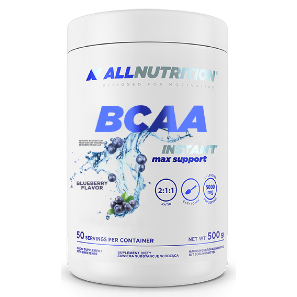 BCAA Max Support Instant - 500g Bllueberry (До 10.26)