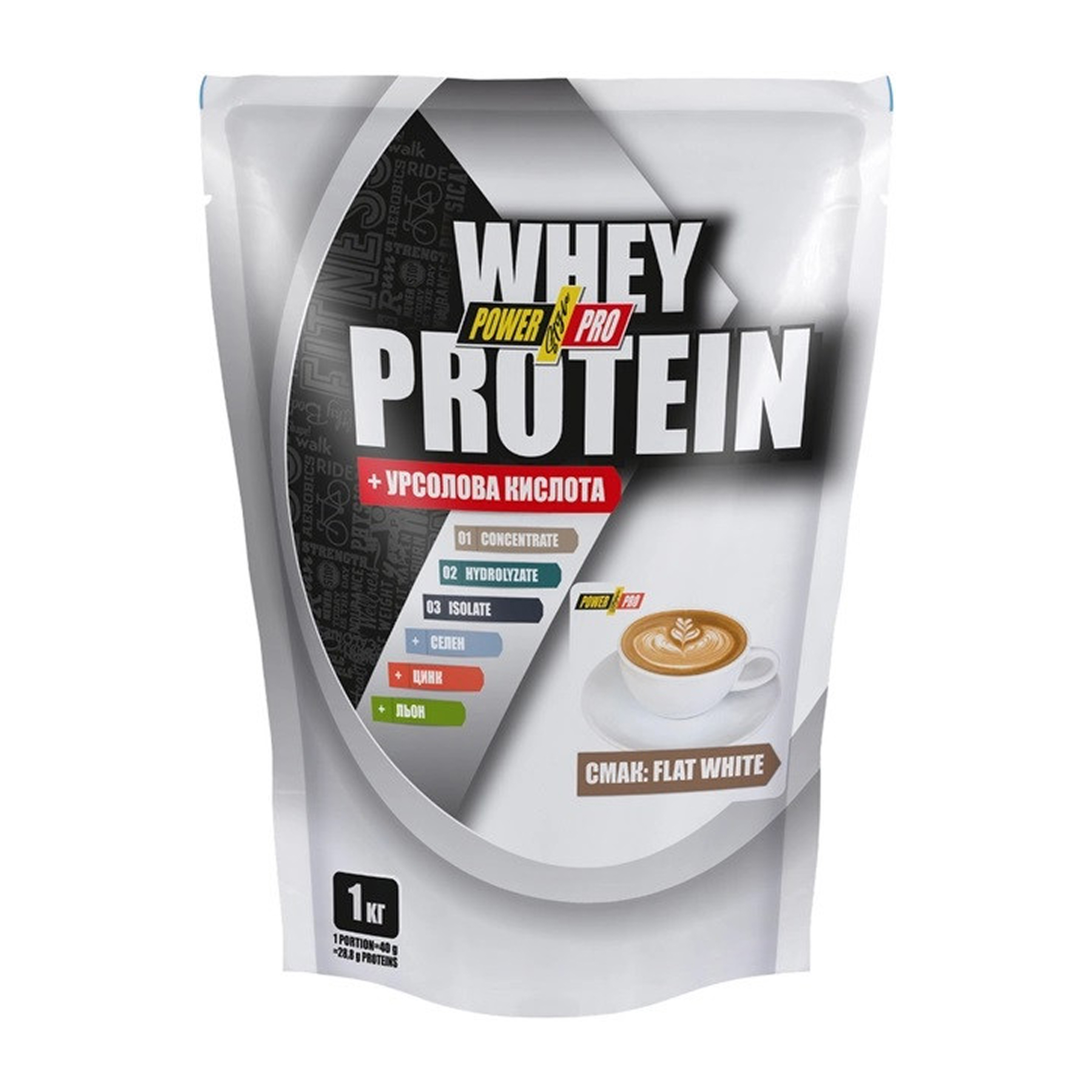 Power Pro, протеїн Flat White, 1000 г