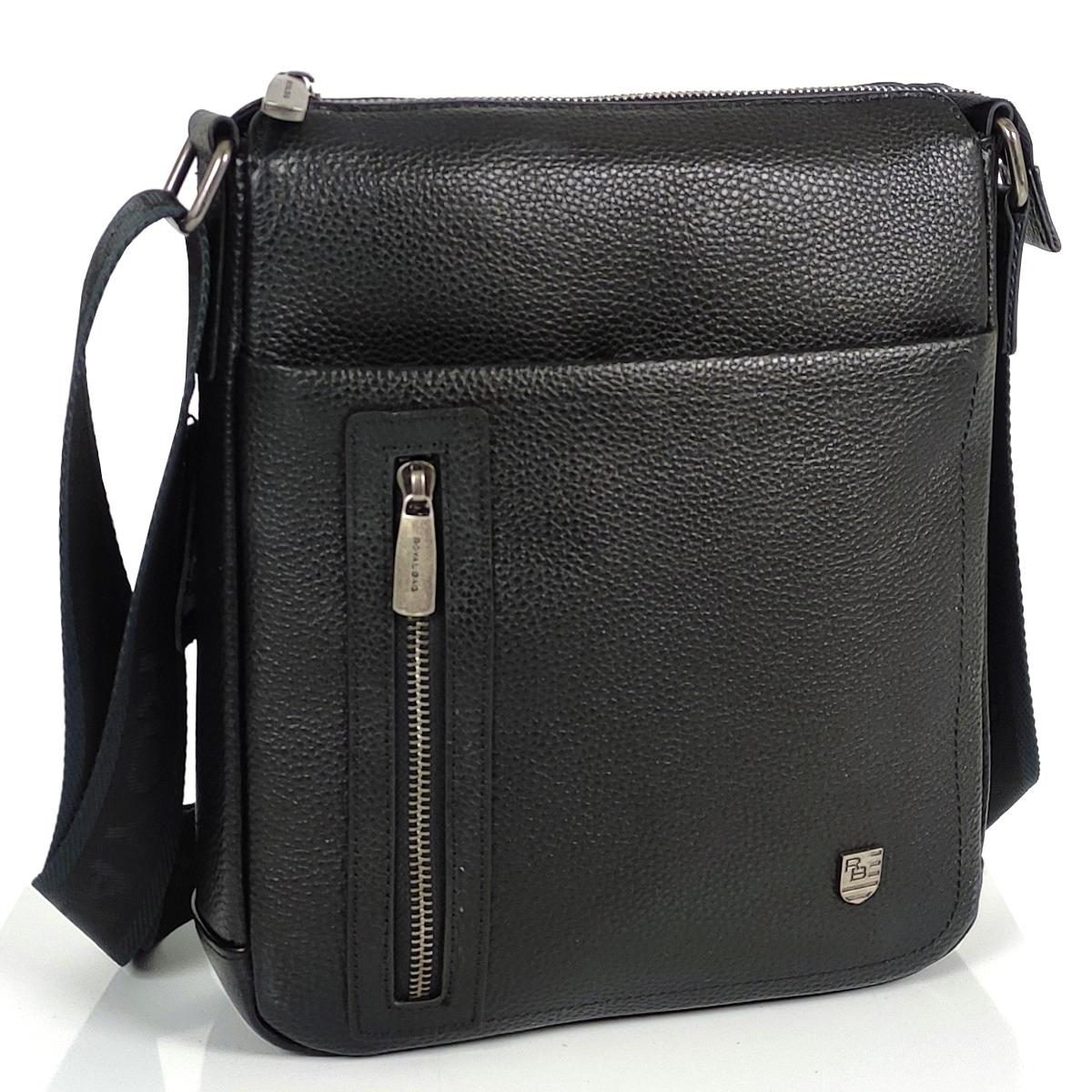Месенджер класичний чорний Royal Bag RB-F-SM8-17629A — фото 1