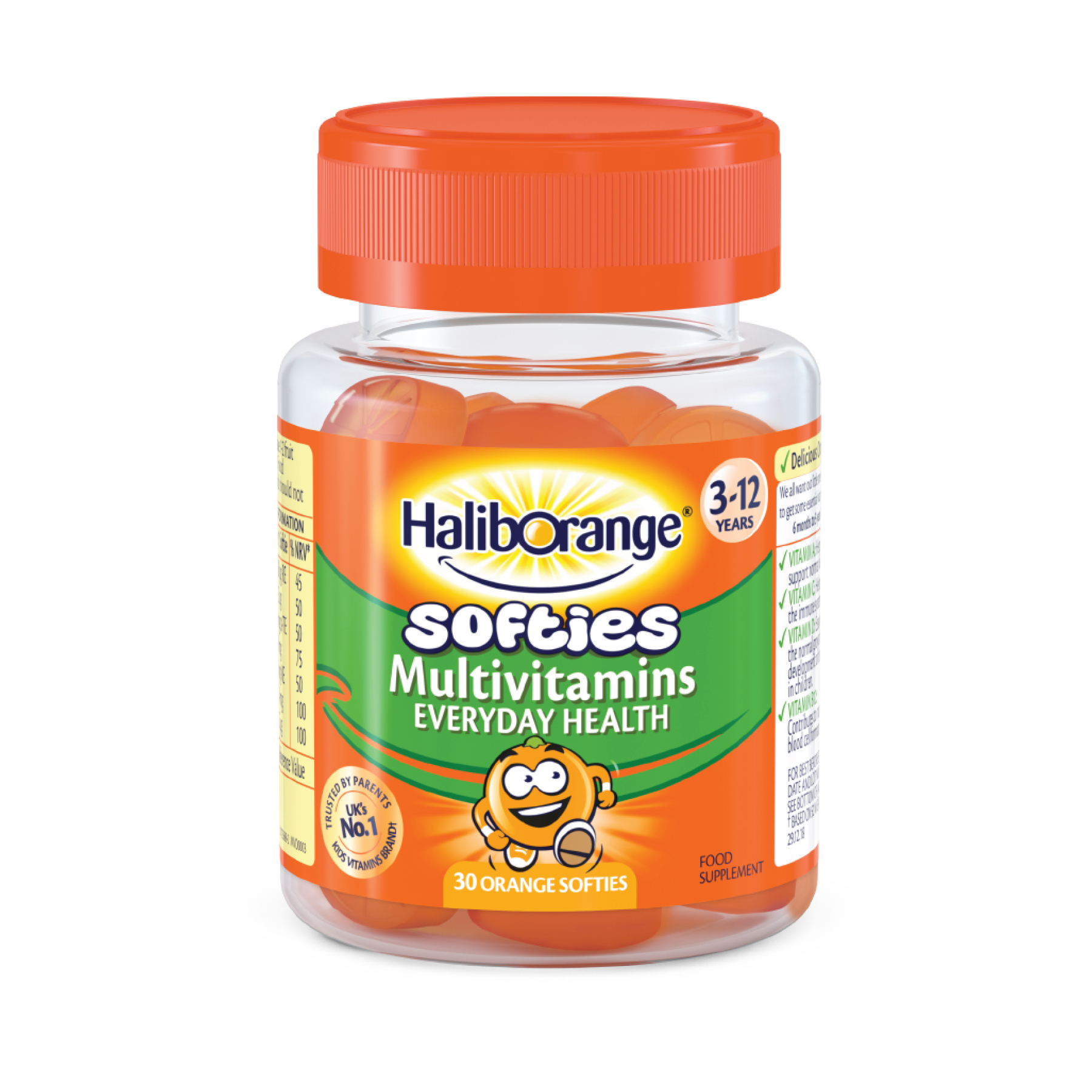 Softies Multivitamins - 30 softgels Orange — фото 1