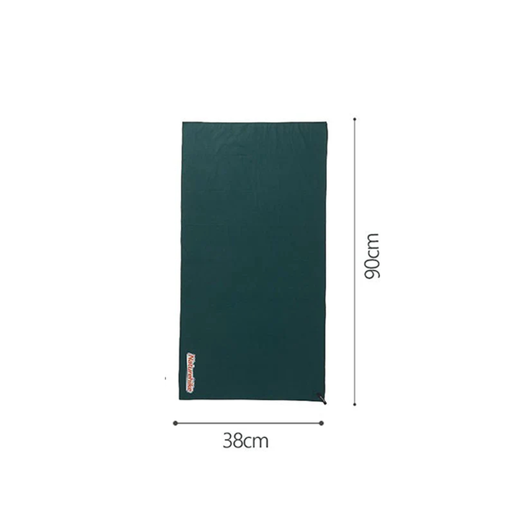 Рушник швидковисихаючий Naturehike CNK2300SS010, 90*38, темно-зелений