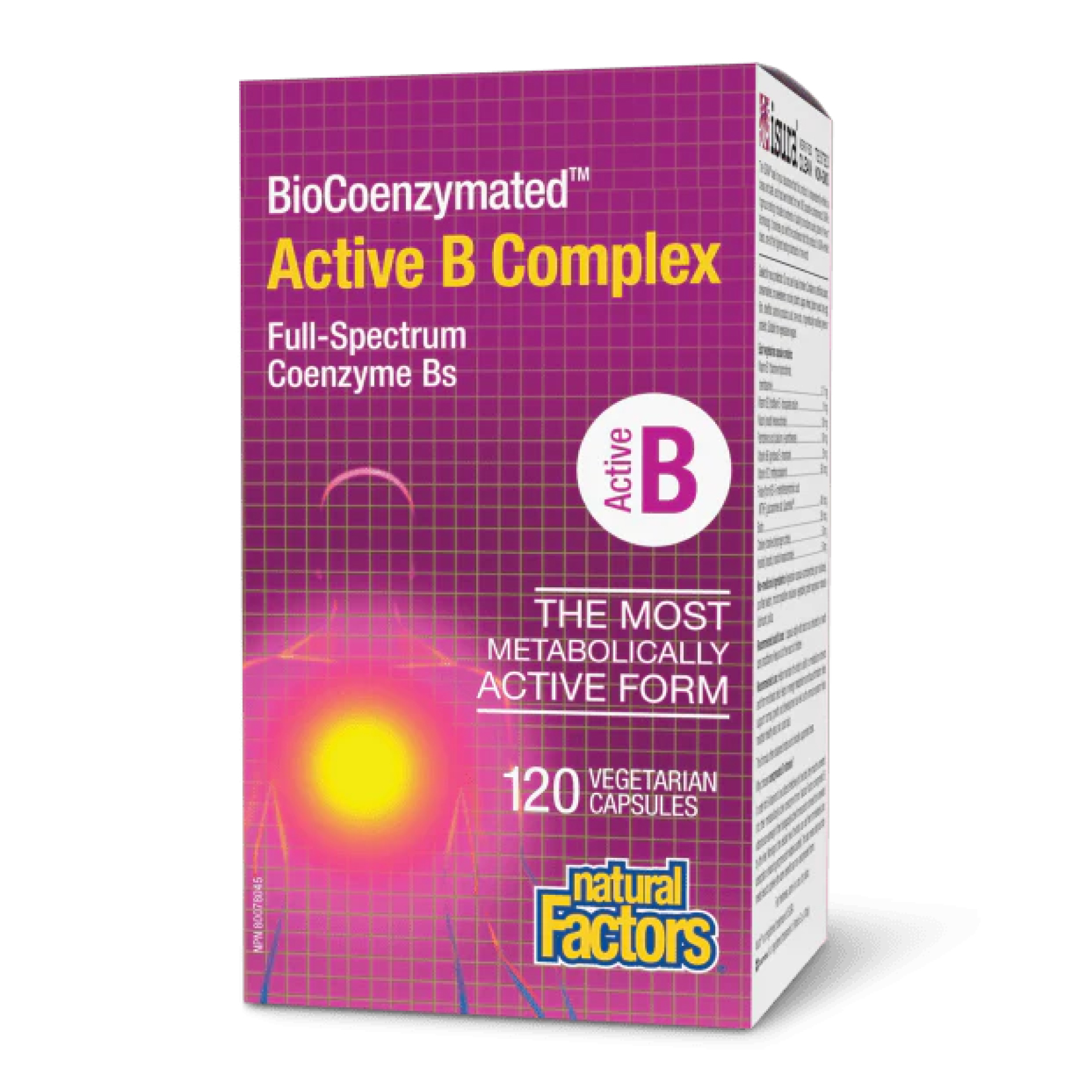 BioCoenzymated Active B Complex, 120 капсул