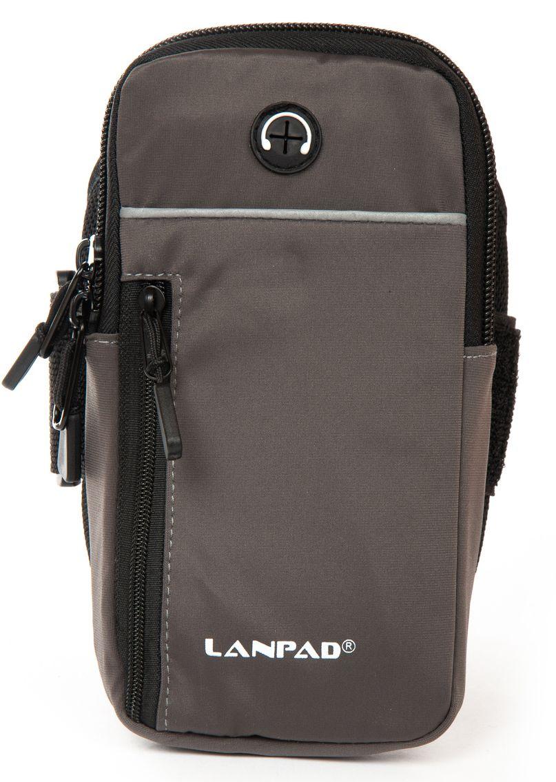 Сумка на руку Lanpad сірий