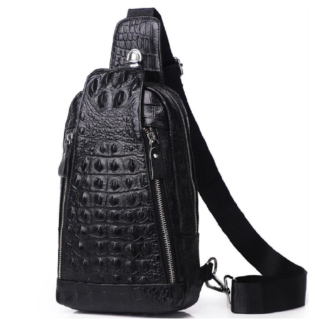 Стильна шкіряна сумка-слінг Tiding Bag FL-A25F-5010A