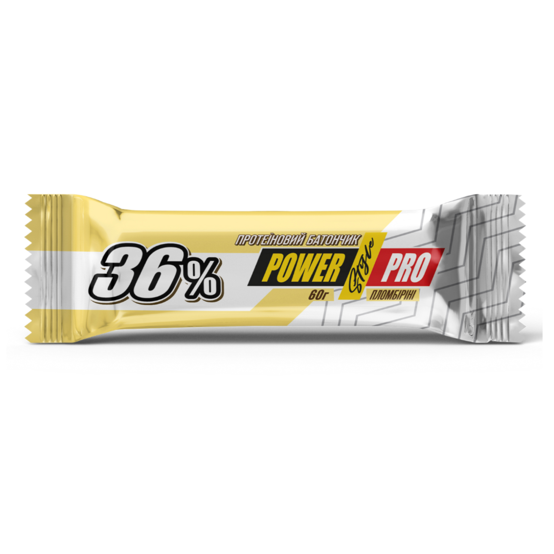 Протеїновий батончик 36%, 20×60 г, Power Pro