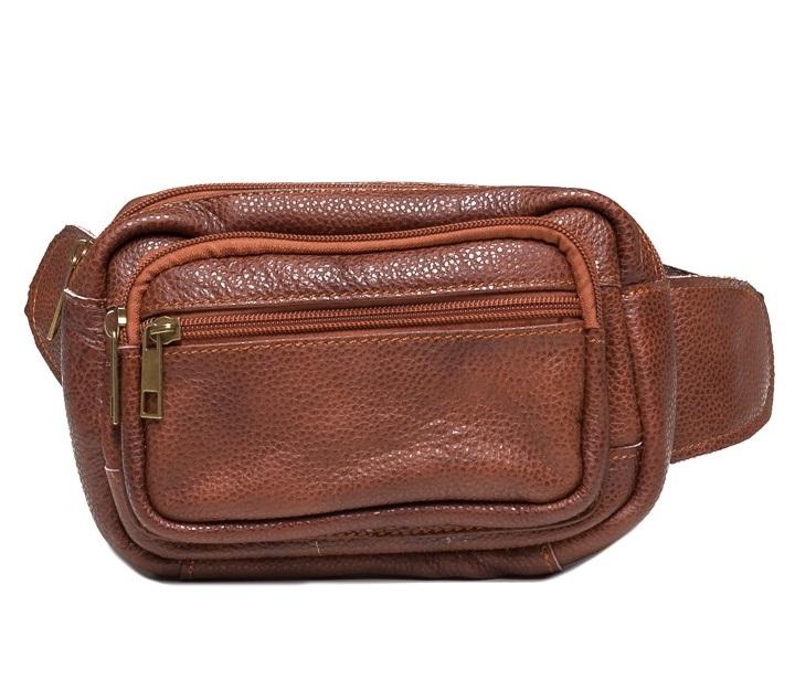 Кожаная сумка на пояс TIDING BAG M38-8219C — фото 1