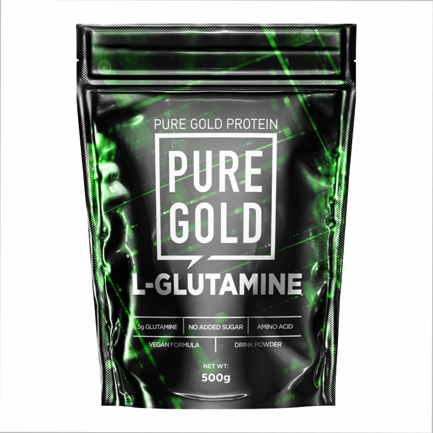 100% Glutamine - 500g Cherry Lime