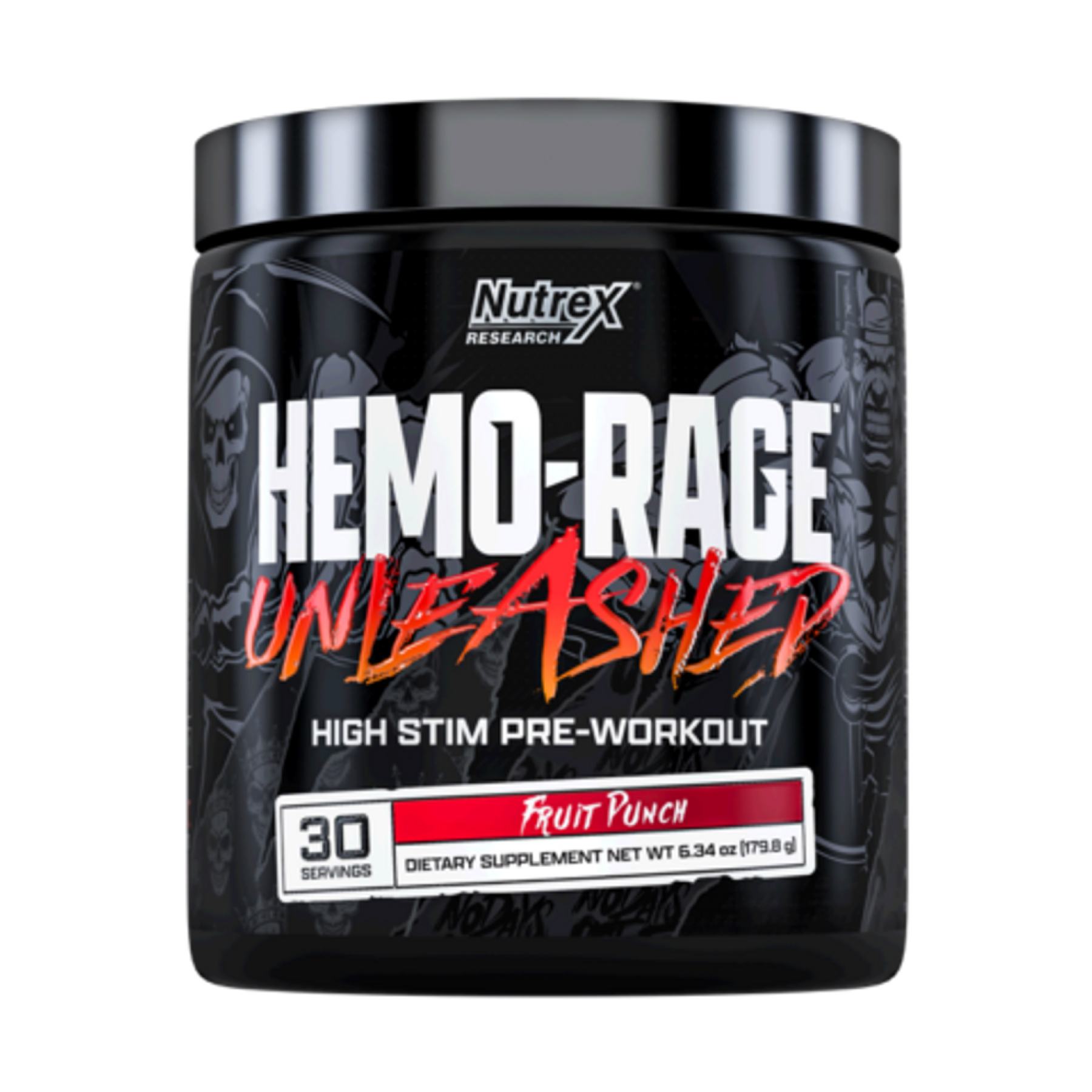 Hemo-Rage Unleashed, 30 порцій, Фруктовий пунш