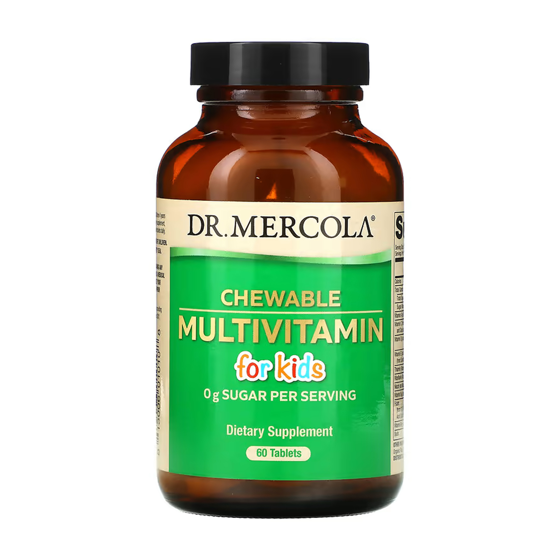 Жувальні мультивітаміни для дітей, 60 таблеток, Dr. Mercola
