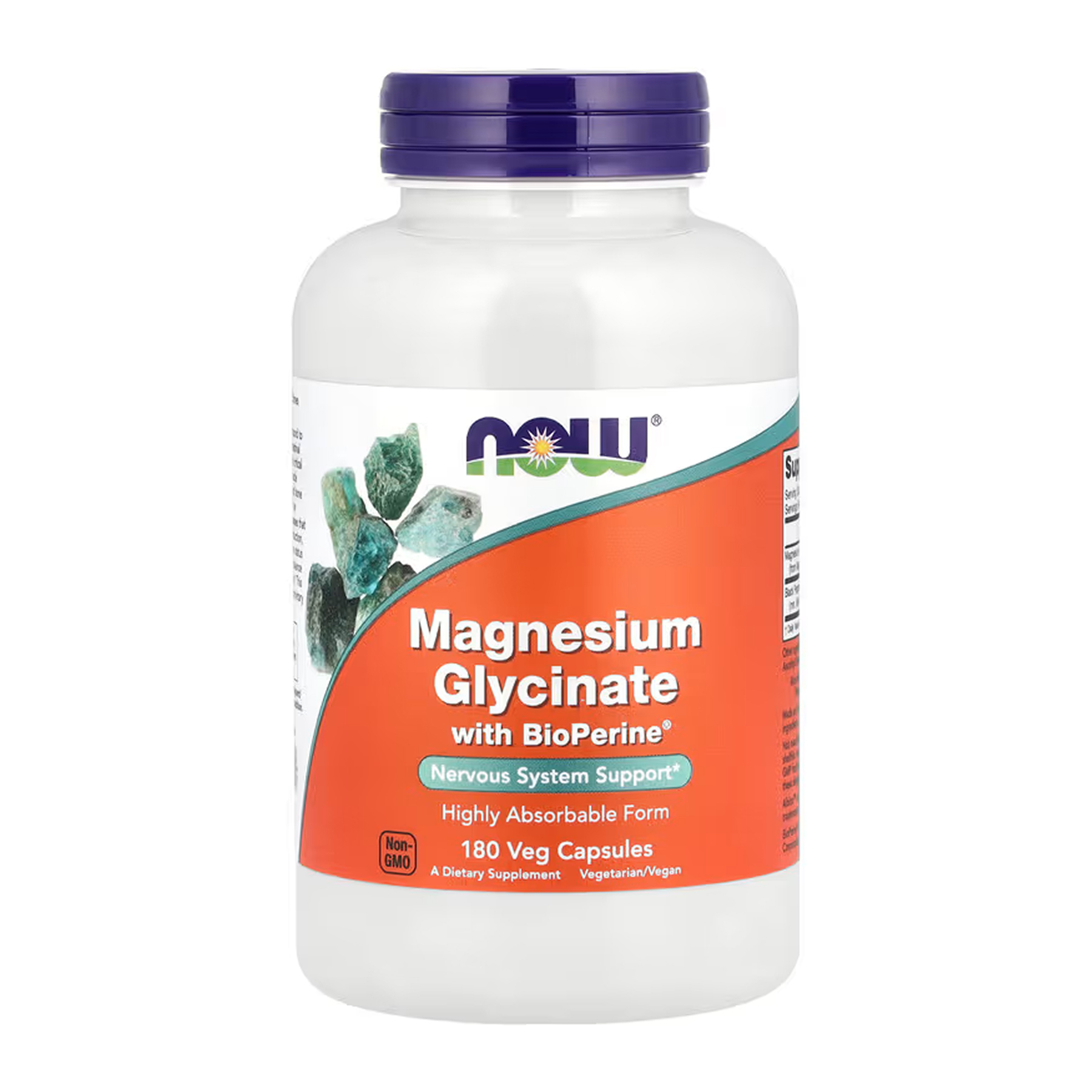 Magnesium Glycinate with BioPerine® - 180 vcaps — фото 1
