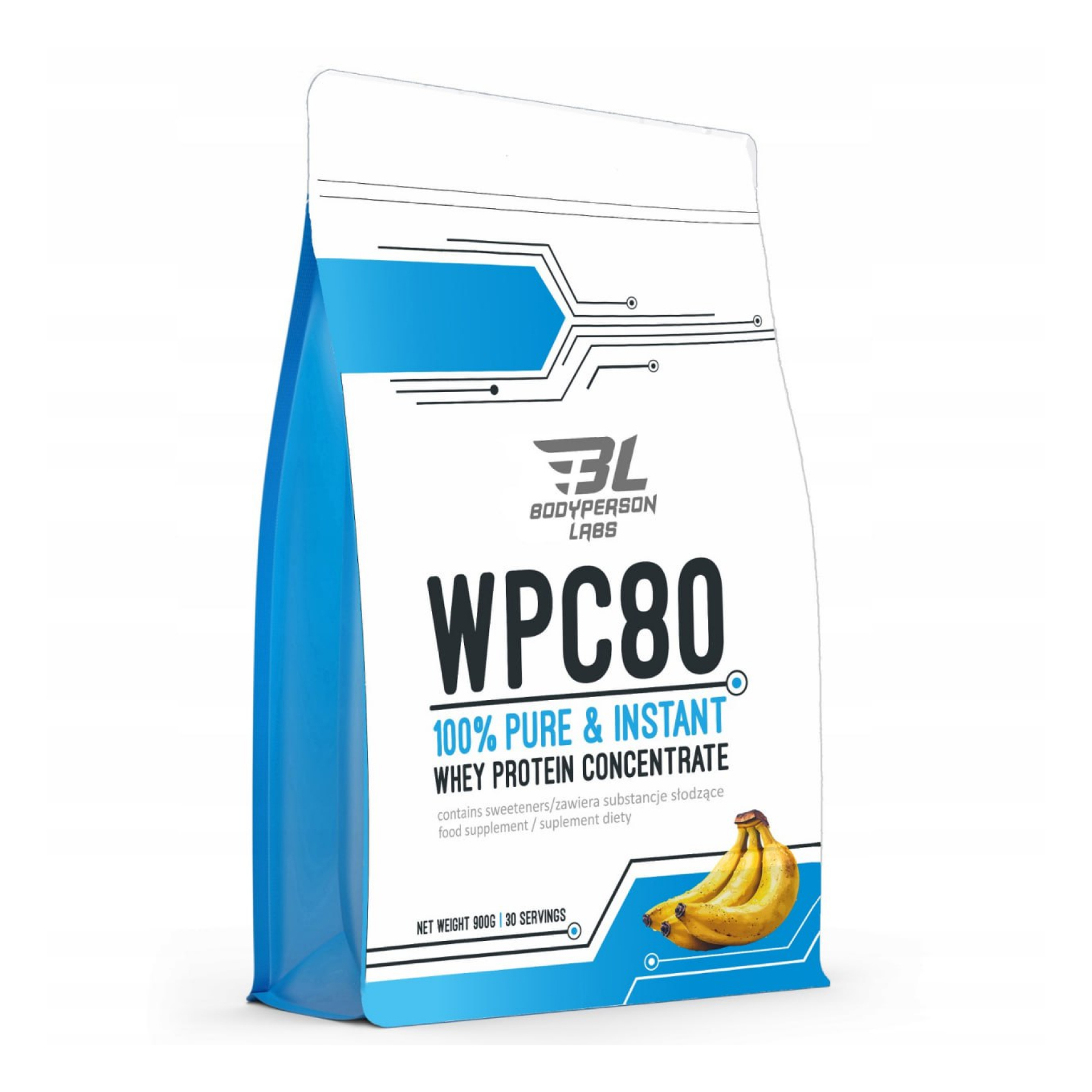 WPC80, 900 г банан
