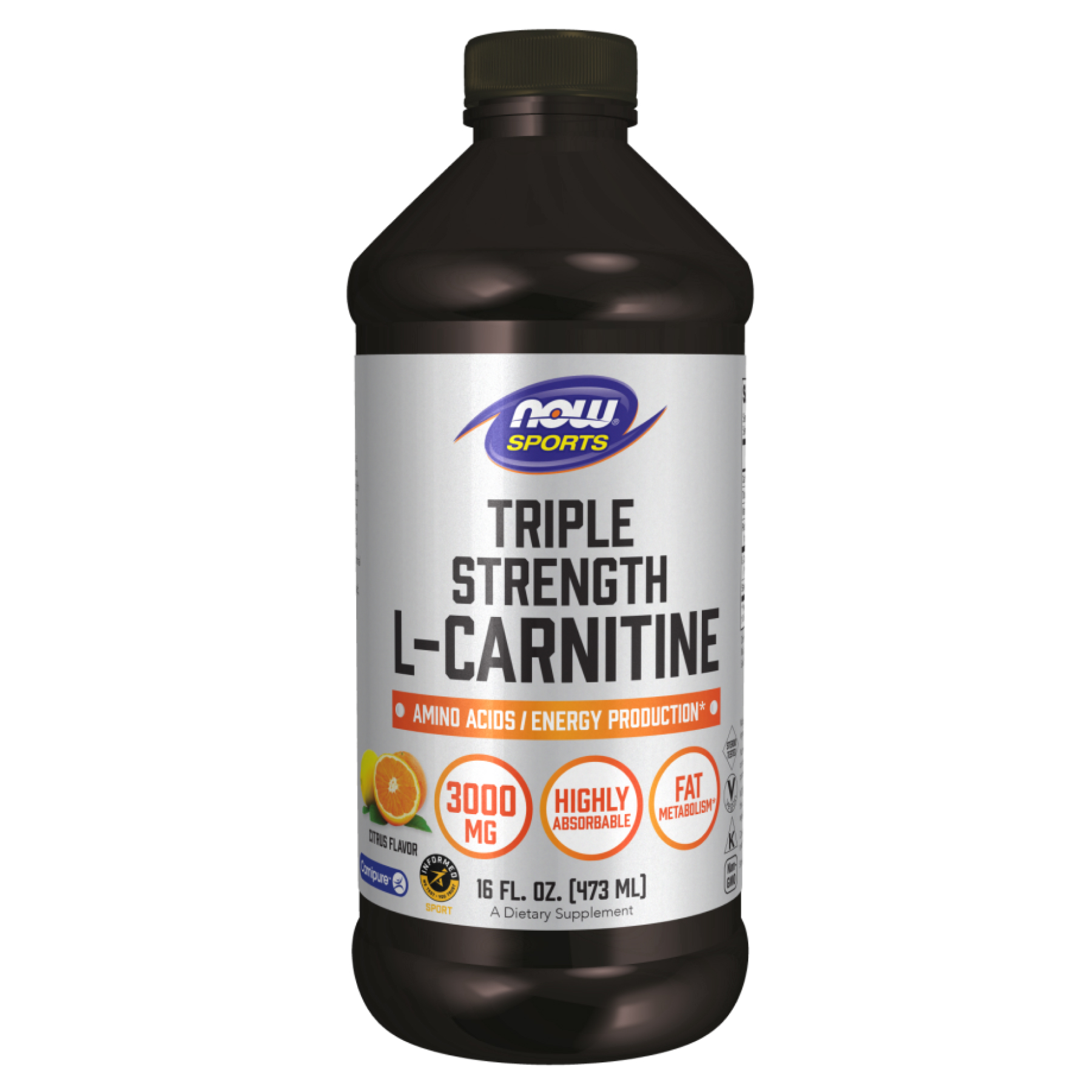 Carnitine Liquid 3000mg - 473ml (Пошкоджена кришка)