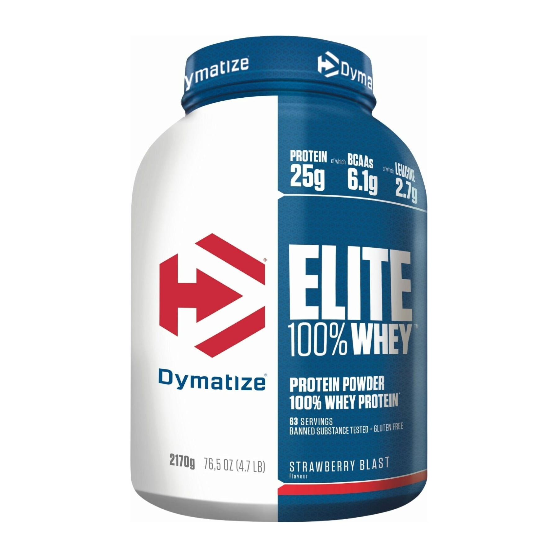 Elite 100% Whey - 2170g Strarwberry Blast — фото 1
