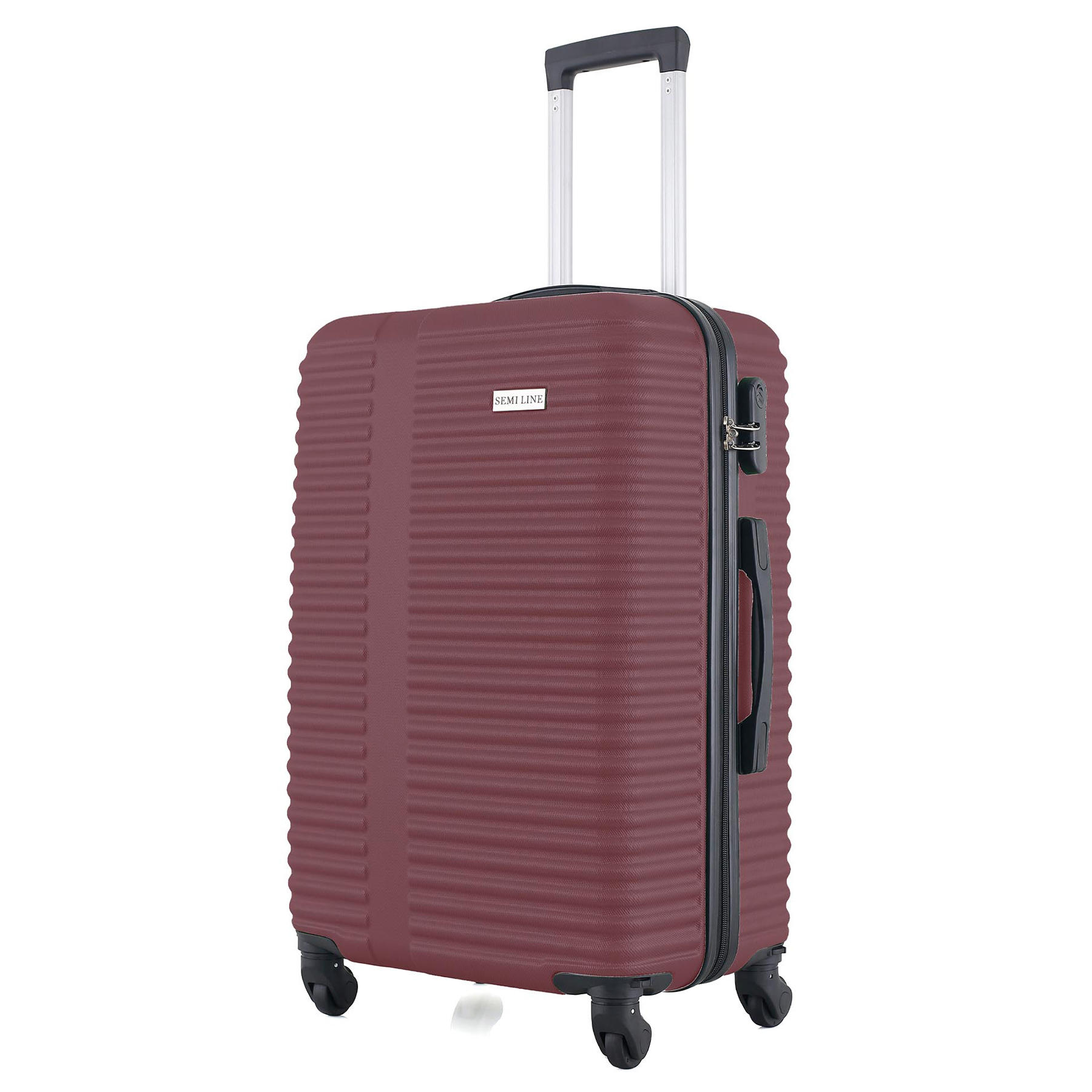 Валіза Semi Line 24" (M) Burgundy (T5574-4)