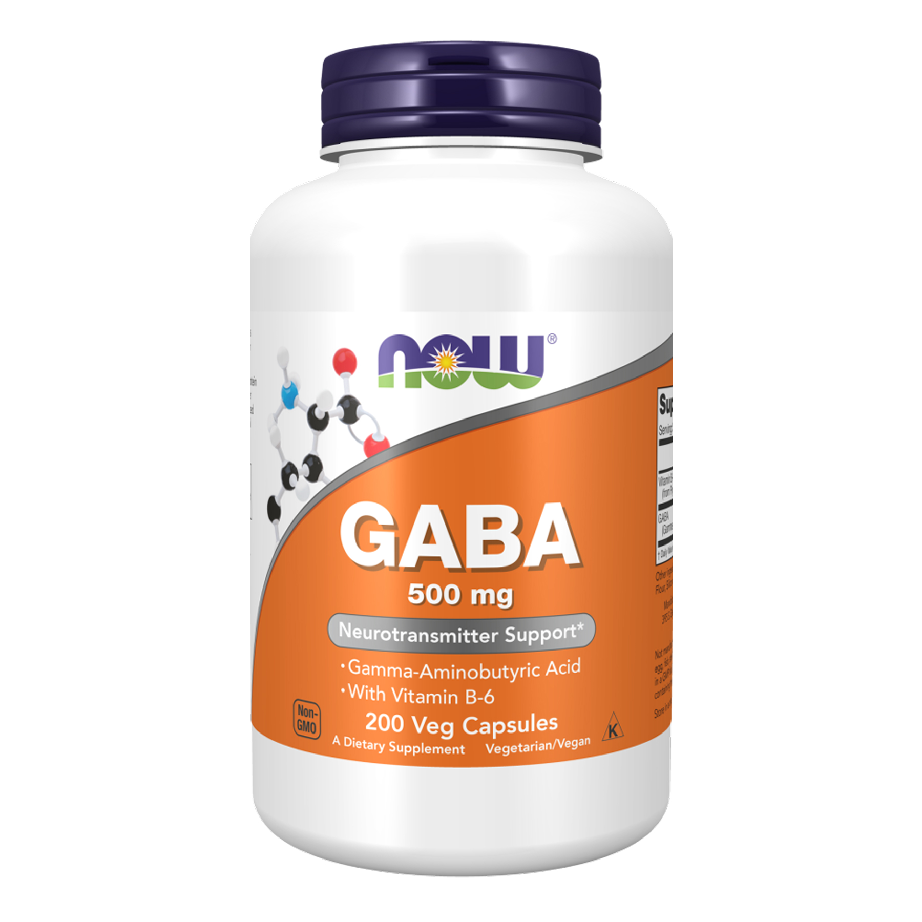 GABA 500mg - 200 veg caps — фото 1