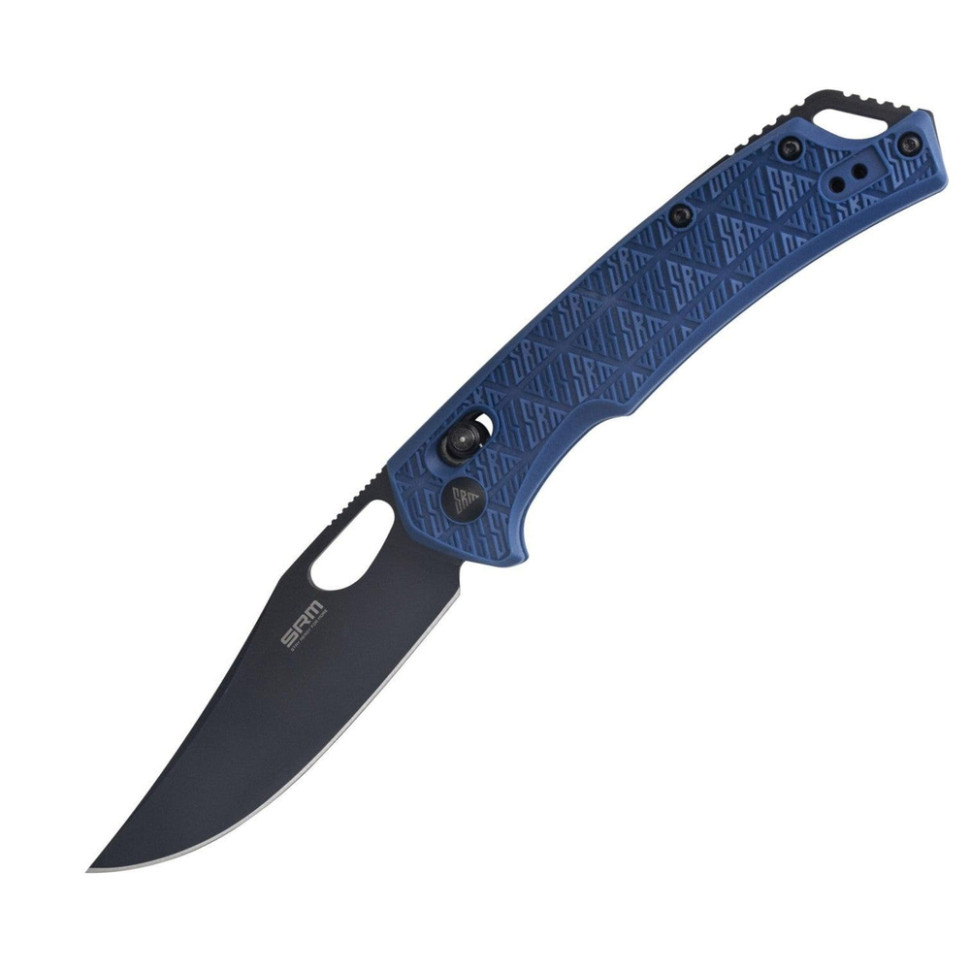 Ніж складаний SRM Retriever 9201-PL, синій