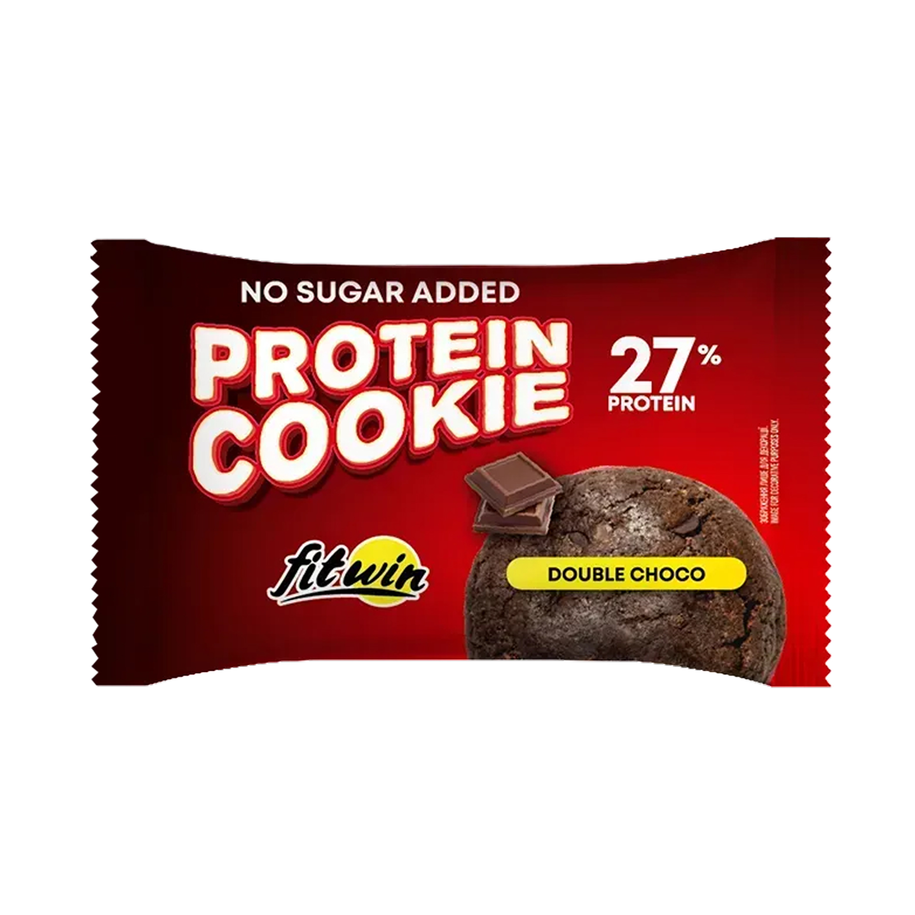 FitWin, печиво протеїнове Double Choco, 10×40 г