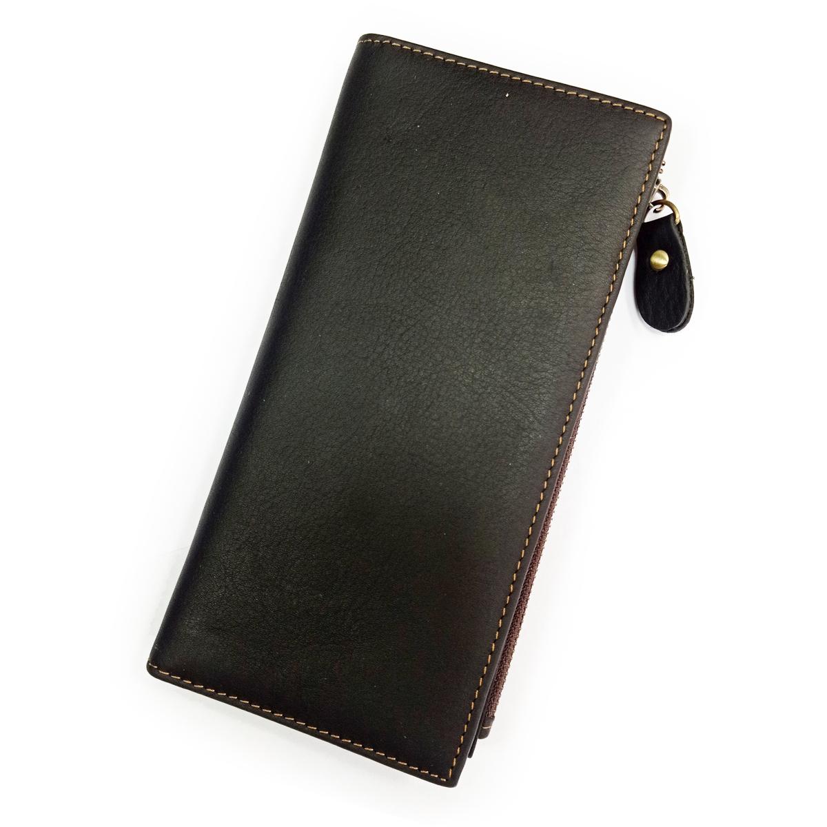 Портмоне чоловіче чорне Tiding Bag t0058A
