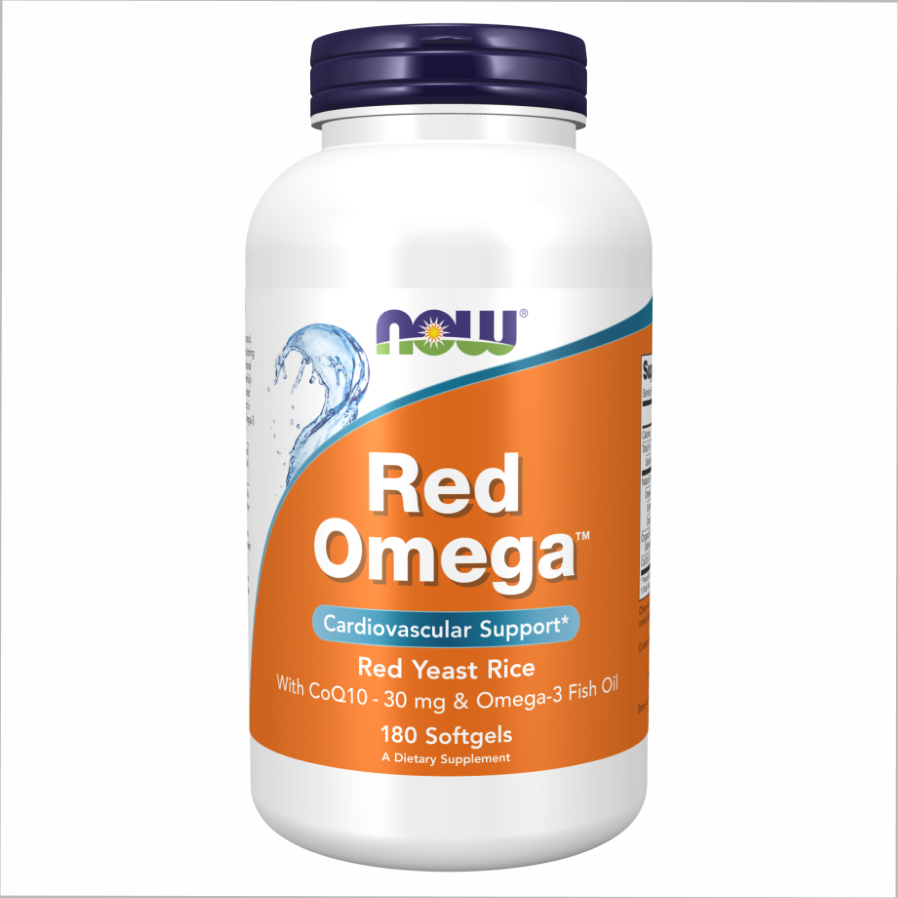 Омега-3 Red, 180 желатинових капсул, Now Foods