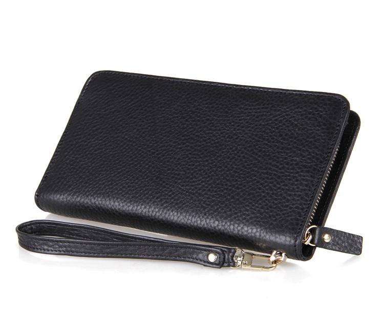 Клатч чорний Tiding Bag 8068A