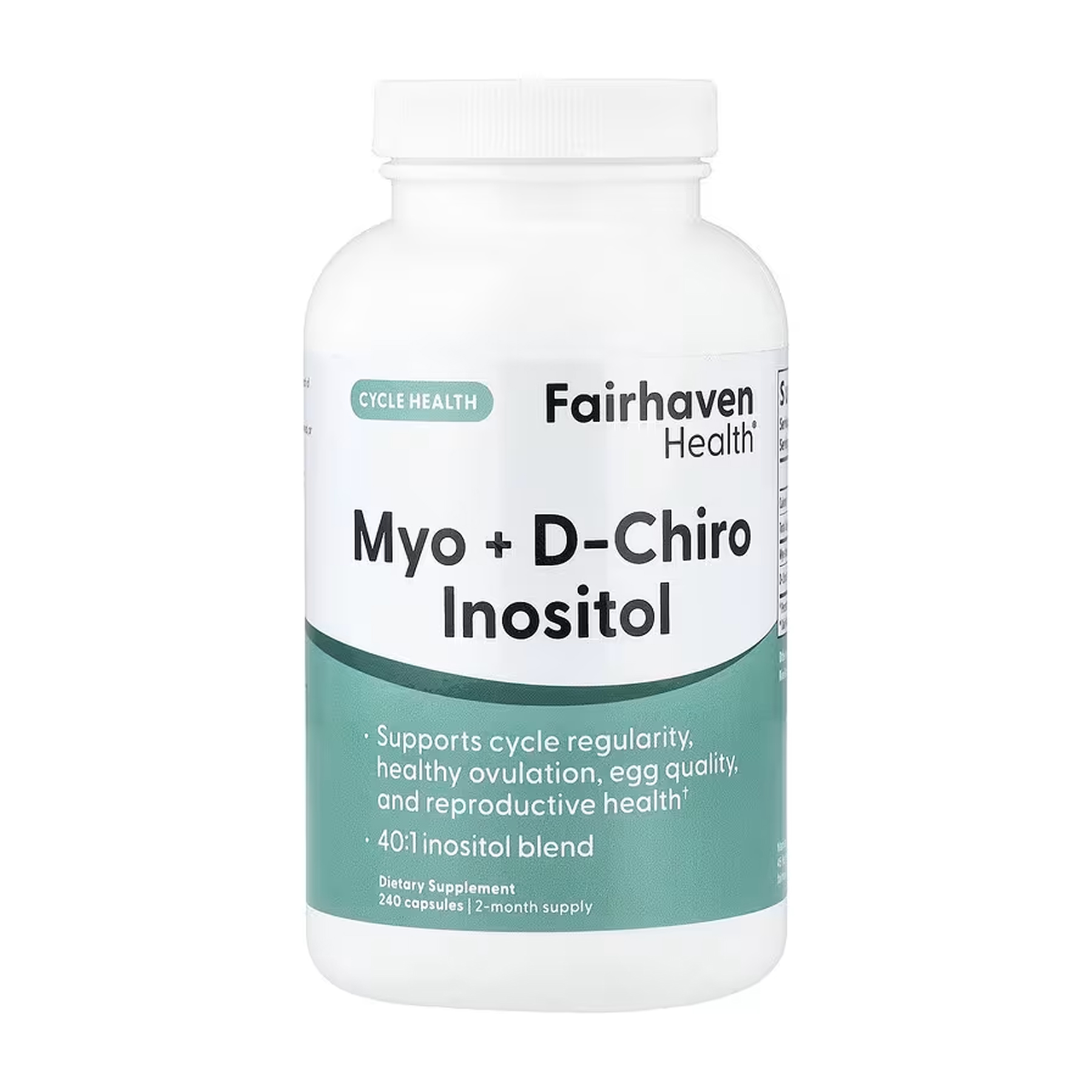 Myo + D-Chiro Inositol - 240 caps (Пошкоджена банка)