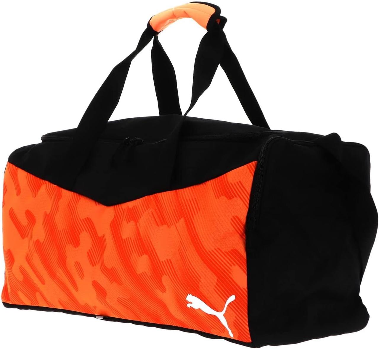 Сумка спортивна 38L Puma Indirise чорна з оранжевим — фото 1