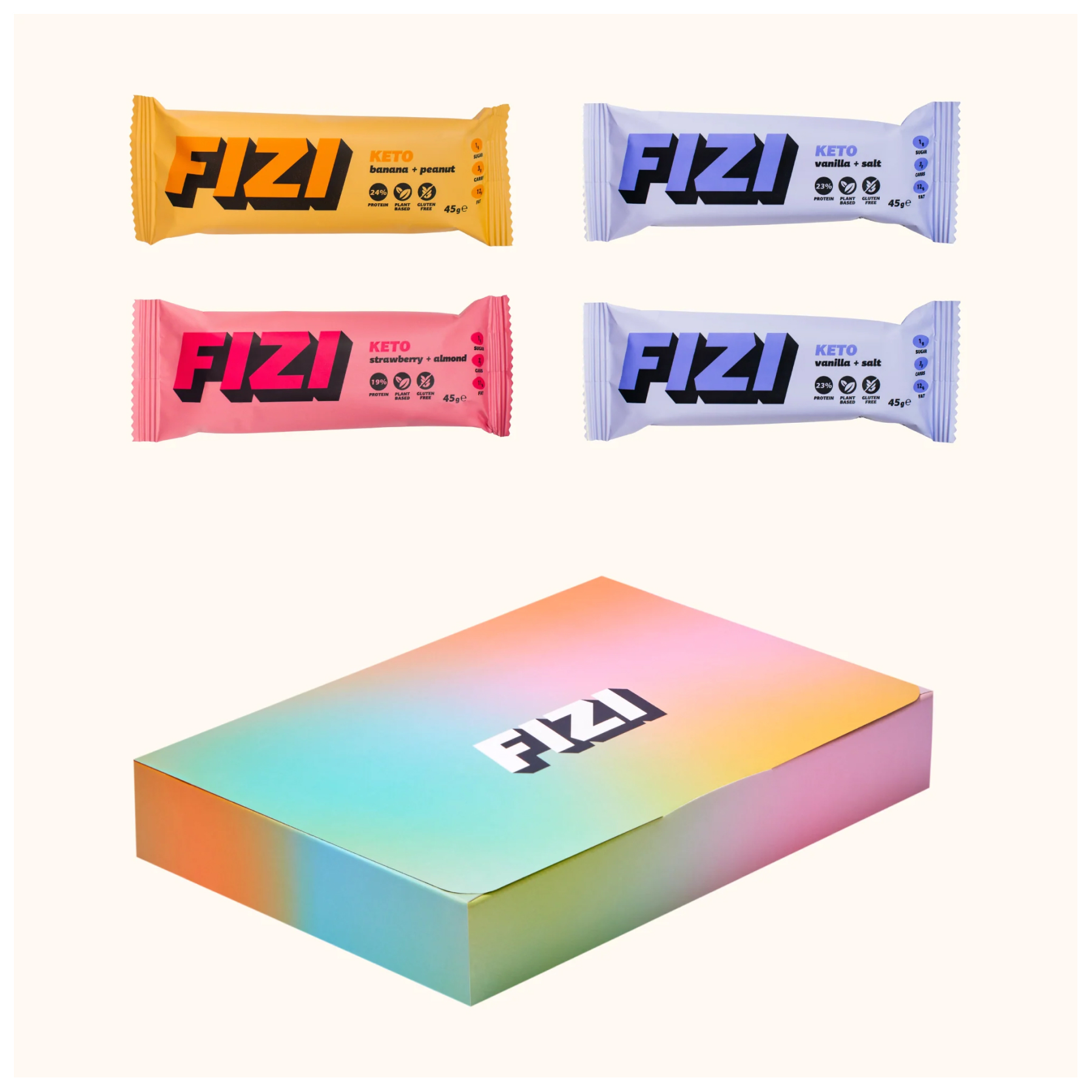 Mini Box Keto - 4x45g