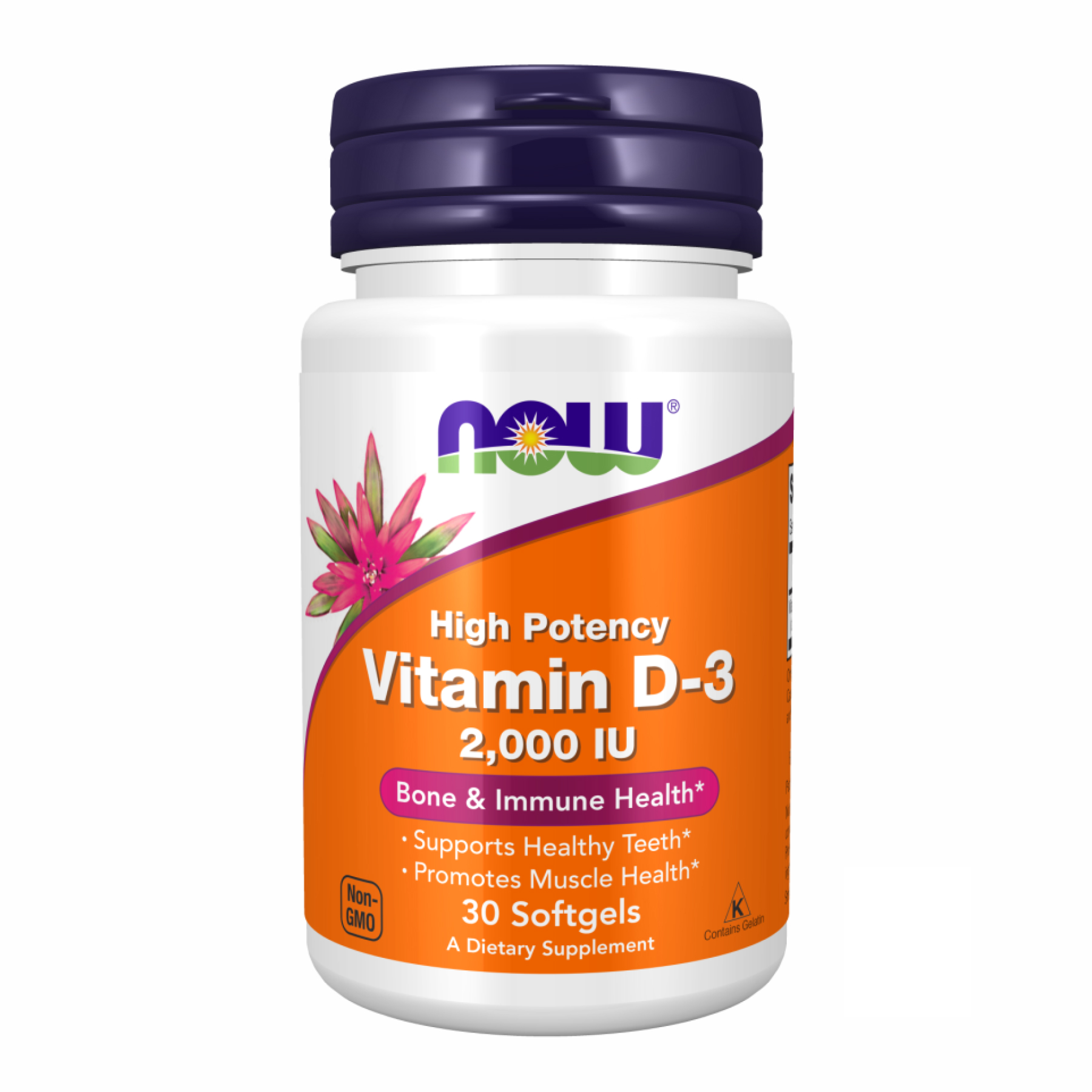 VIT D-3 2000 IU - 30 sgels (Без етикетки)