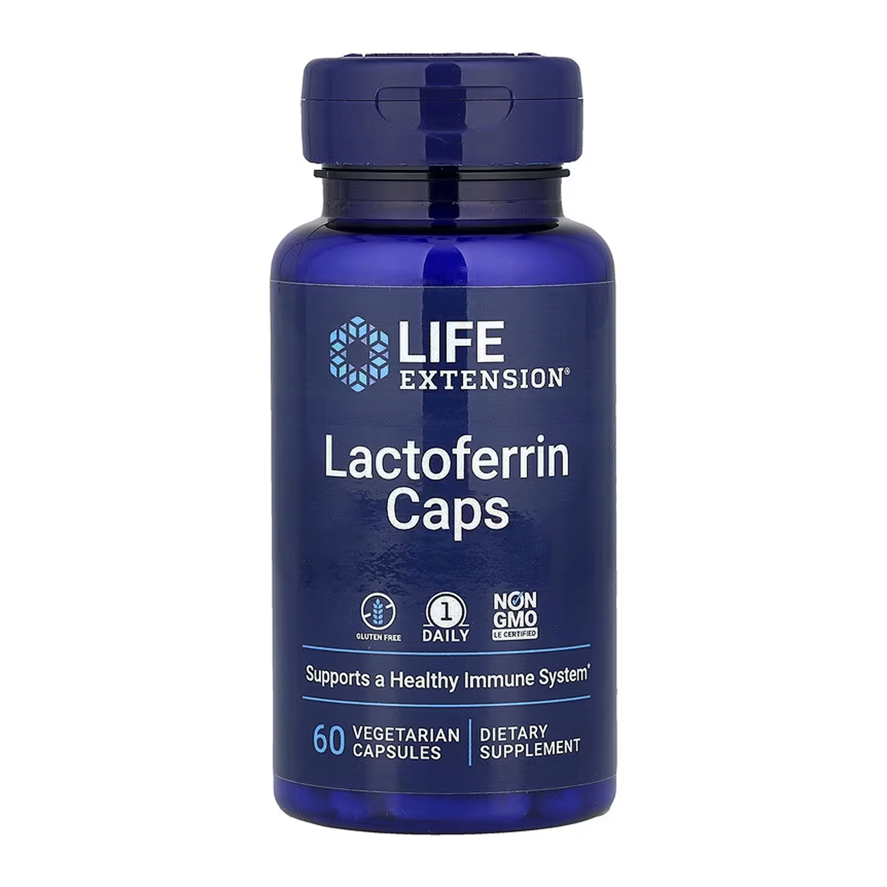 Lactoferrin Caps, 60 вег. капсул, Life Extension