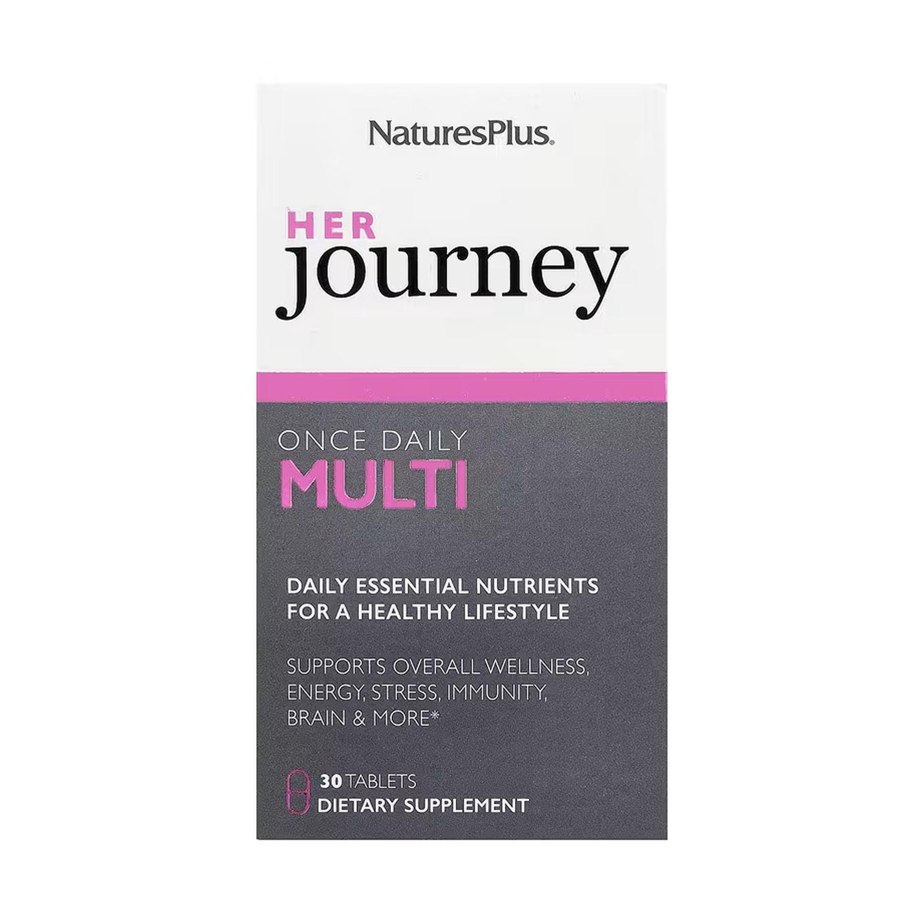 Her Journey Once Daily Multi, 30 таблеток, Nature's Plus