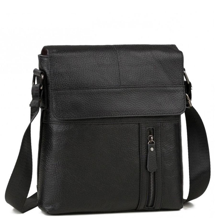 Чоловіча шкіряна сумка через плече Tiding Bag M38-1713A