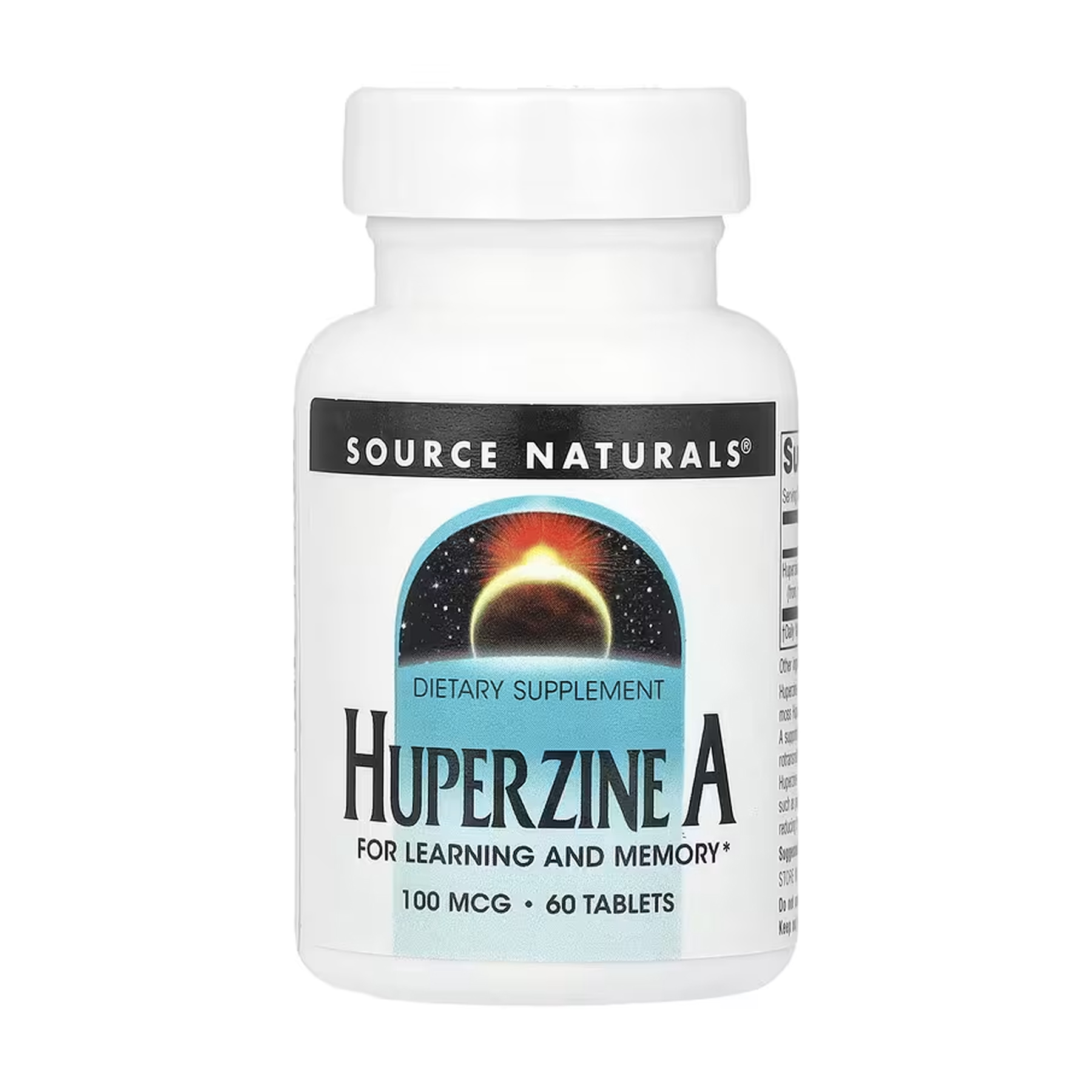 Гуперзин А, 100 мкг, 60 таблеток, Source Naturals