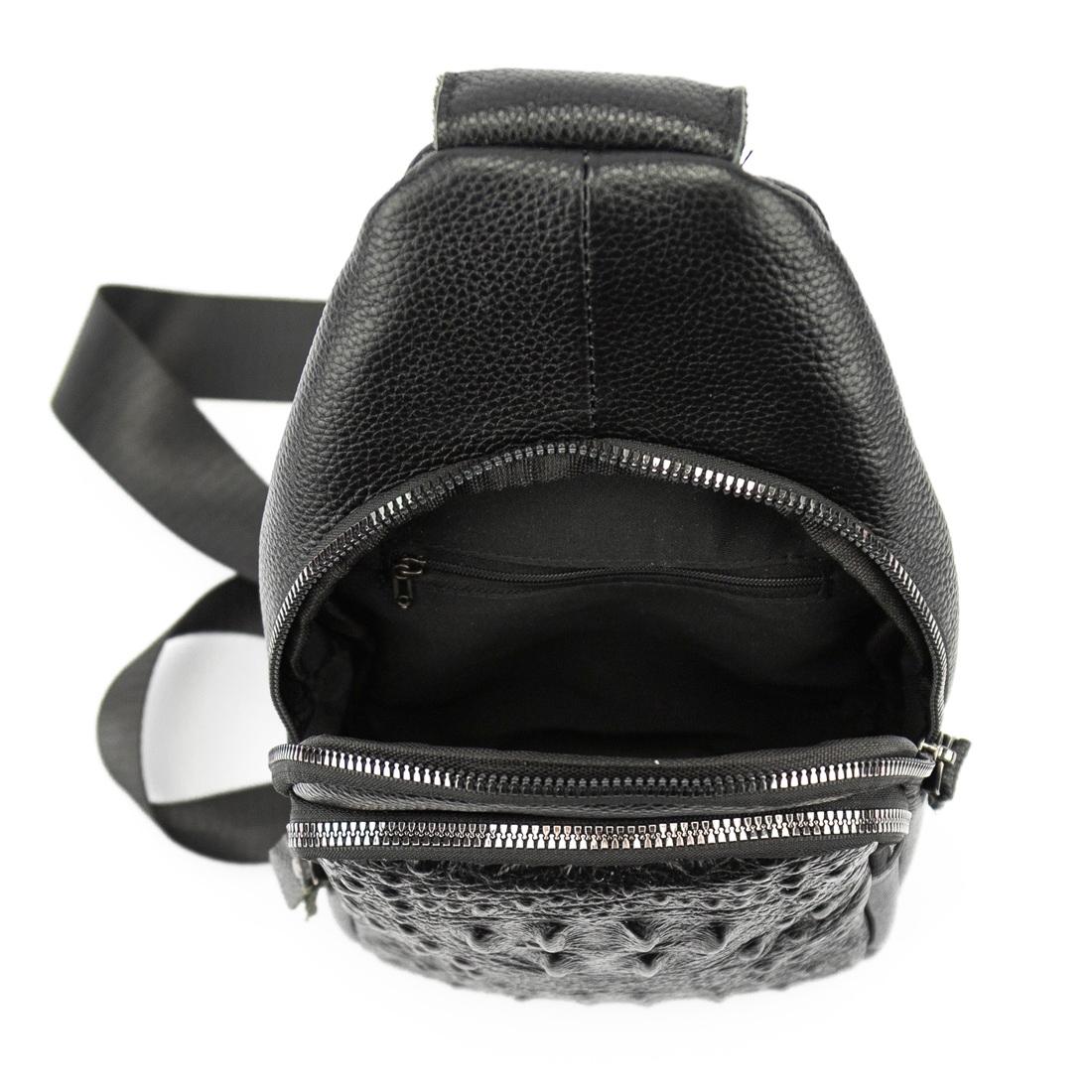 Шкіряна сумка слінг з тисненням рептилія Tiding Bag M56-8880A