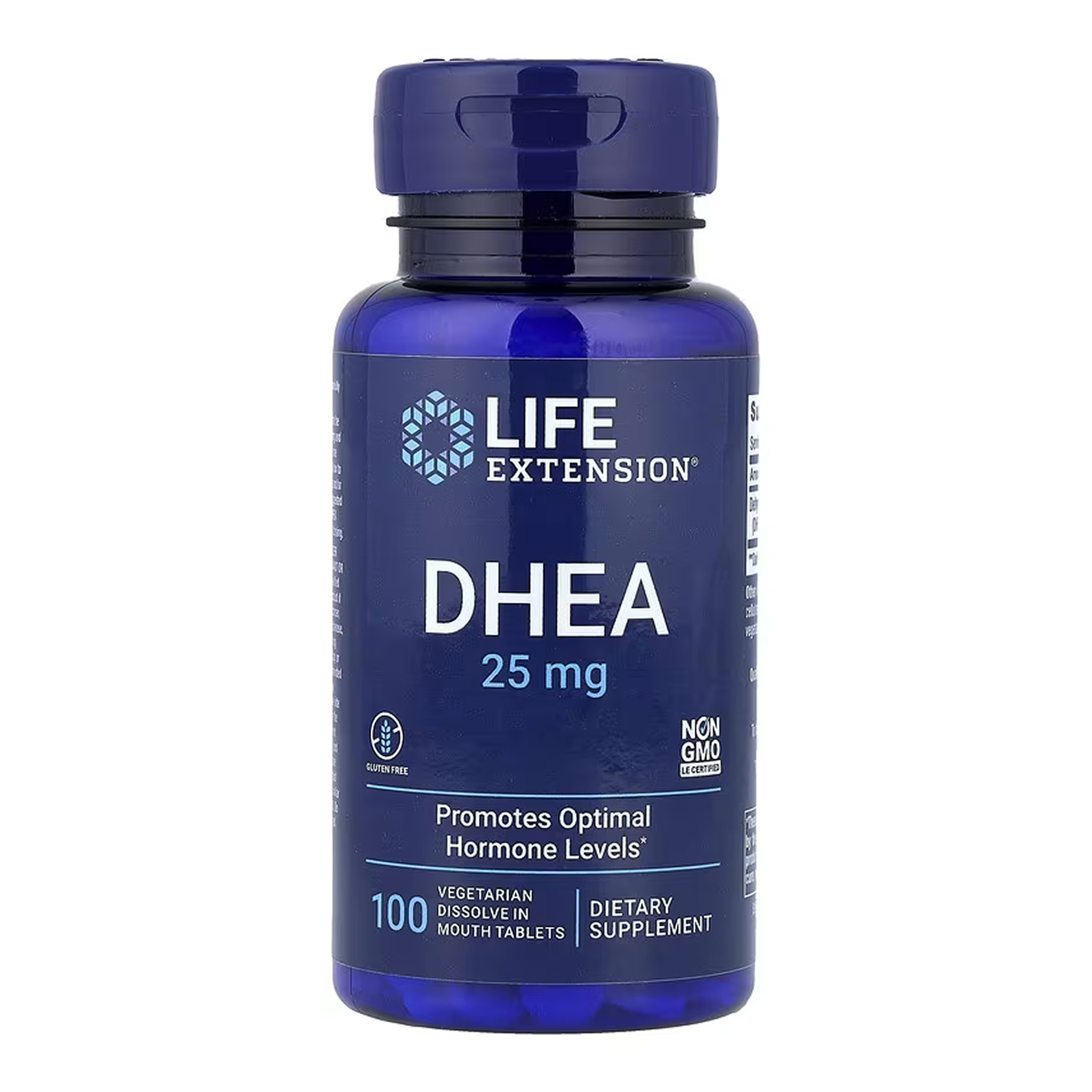 DHEA 25 mg - 100 lozenges (Пошкоджена банка)