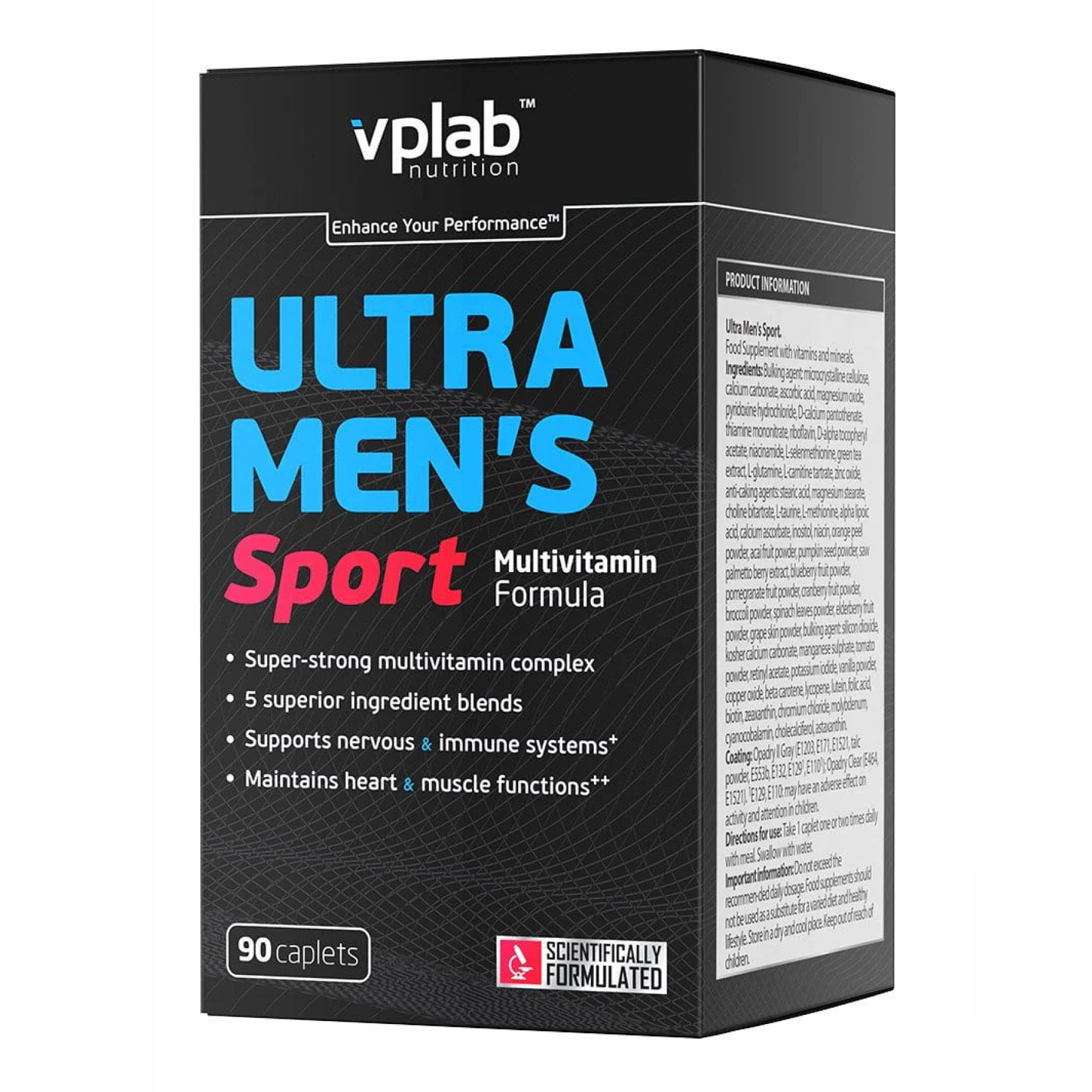 Мультивітамінний комплекс Ultra Men's Sport, 90 капсул