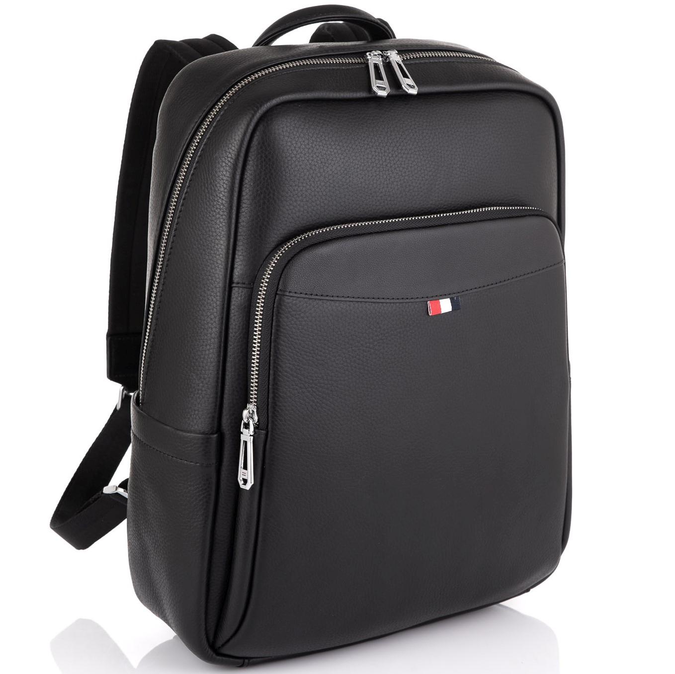 Стильний шкіряний чоловічий рюкзак Tiding Bag N2-191229-3A