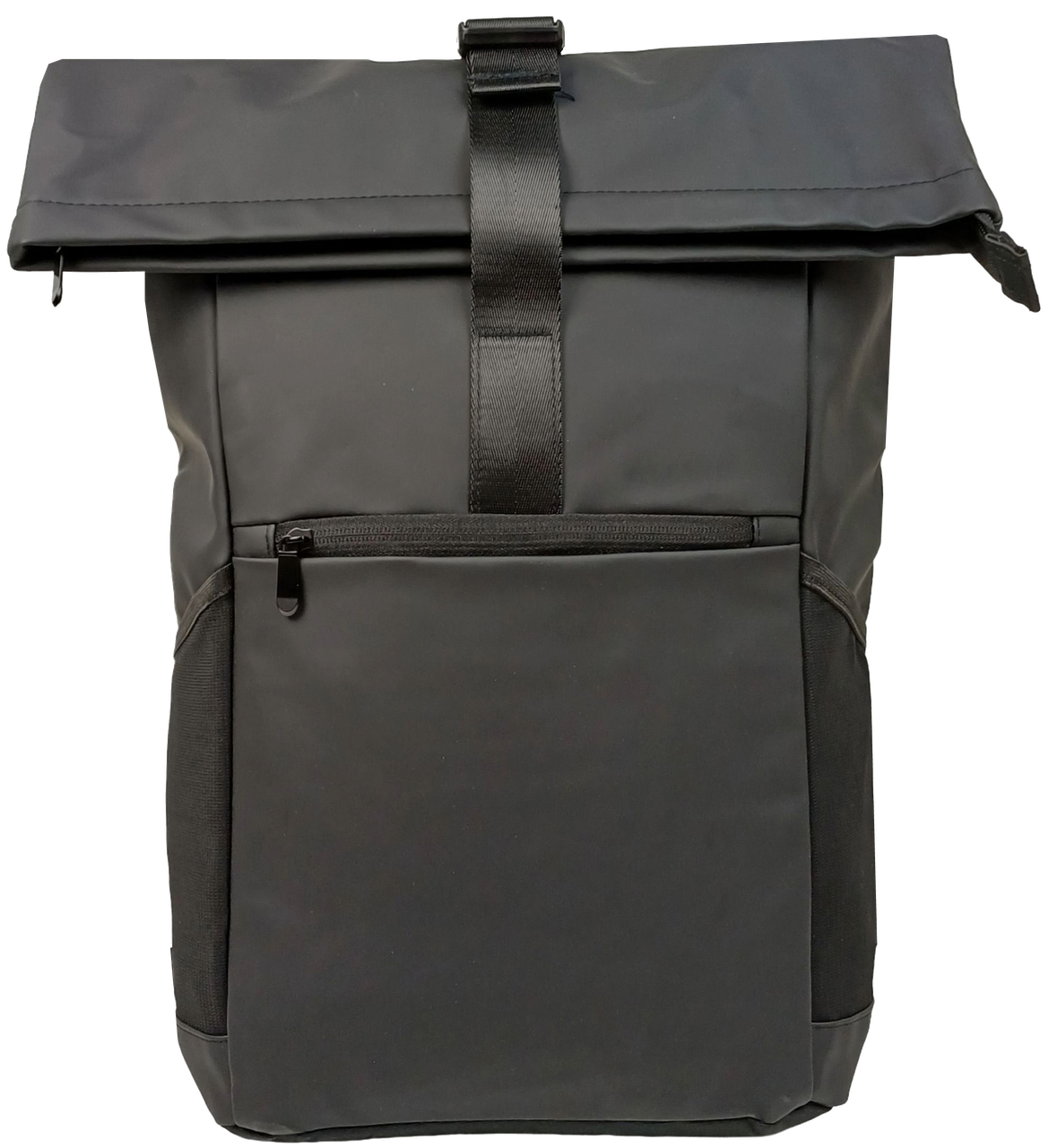 Прогумований молодіжний рюкзак 18L Live in style Rolltop-Rucksack чорний