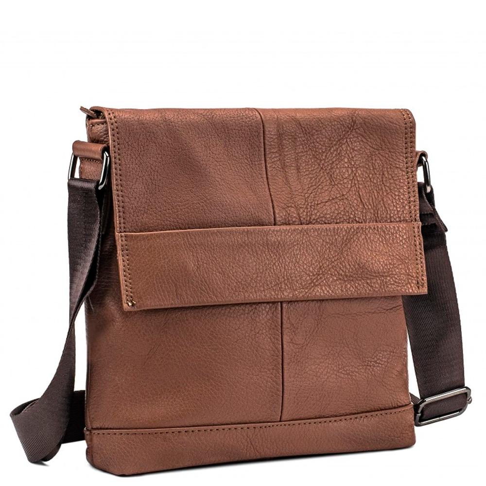 Мессенджер через плече чоловічий шкіряний Tiding Bag M38-8136C — фото 1
