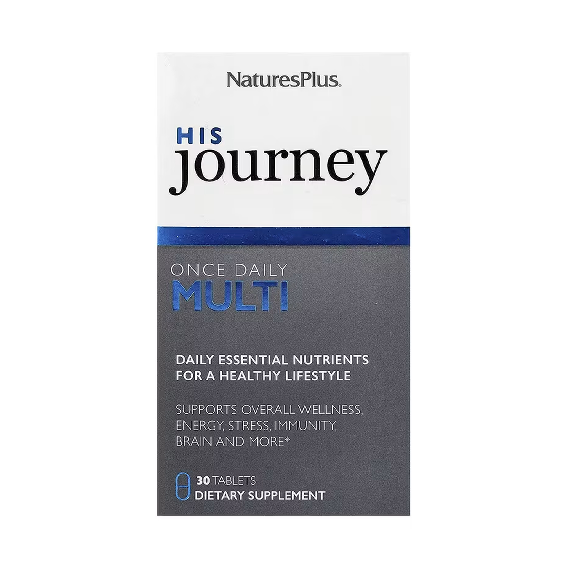 His Journey Once Daily Multi, 30 таблеток