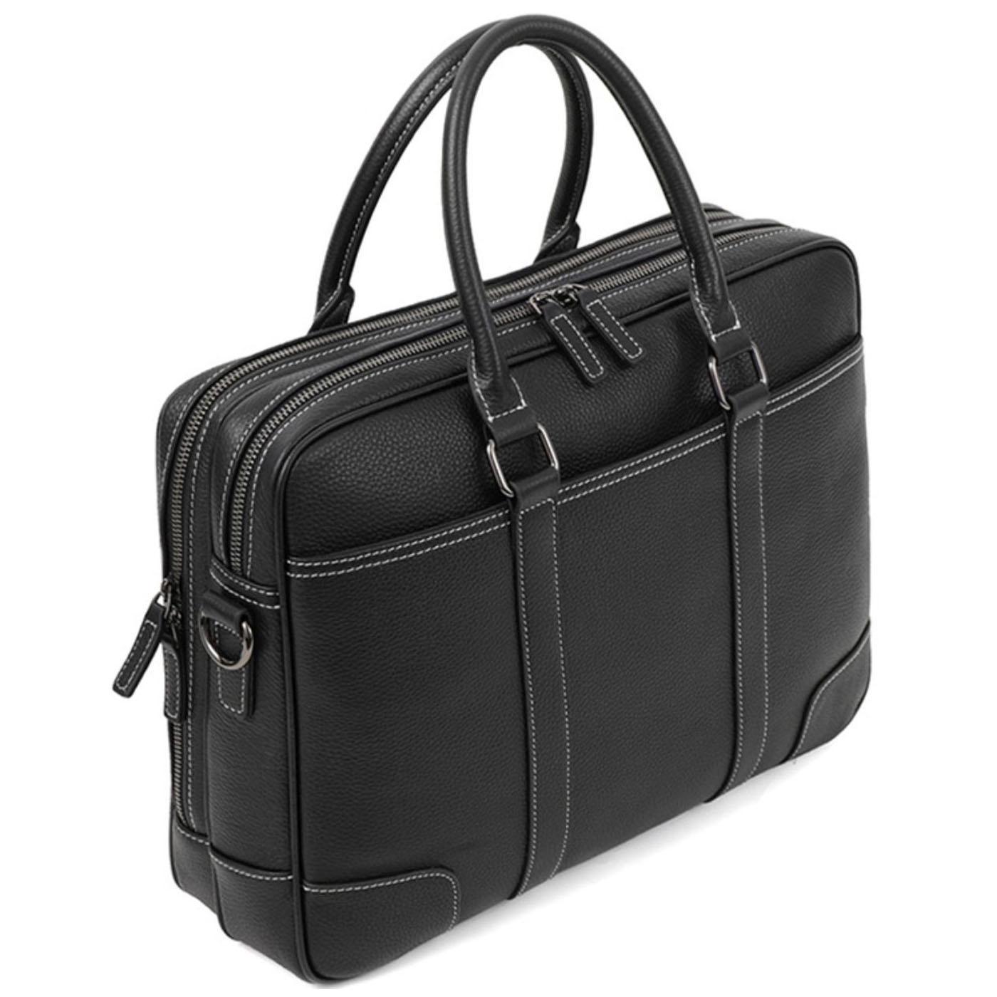 Класична, стильна, чоловіча сумка для ноутбука Tiding Bag FL-SM8-016A — фото 1