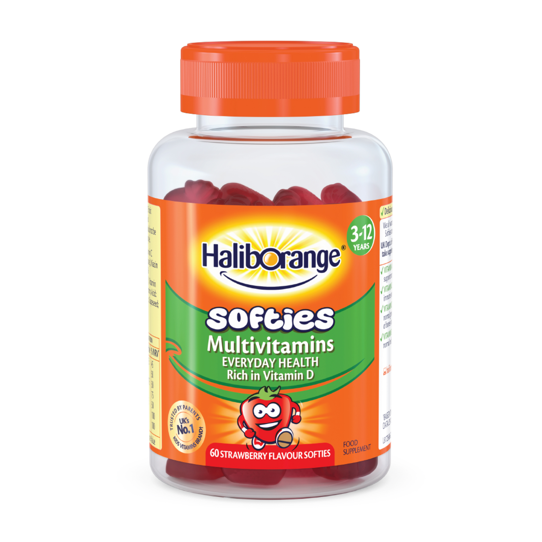 Softies Multivitamins - 60 softgels Strawberry — фото 1