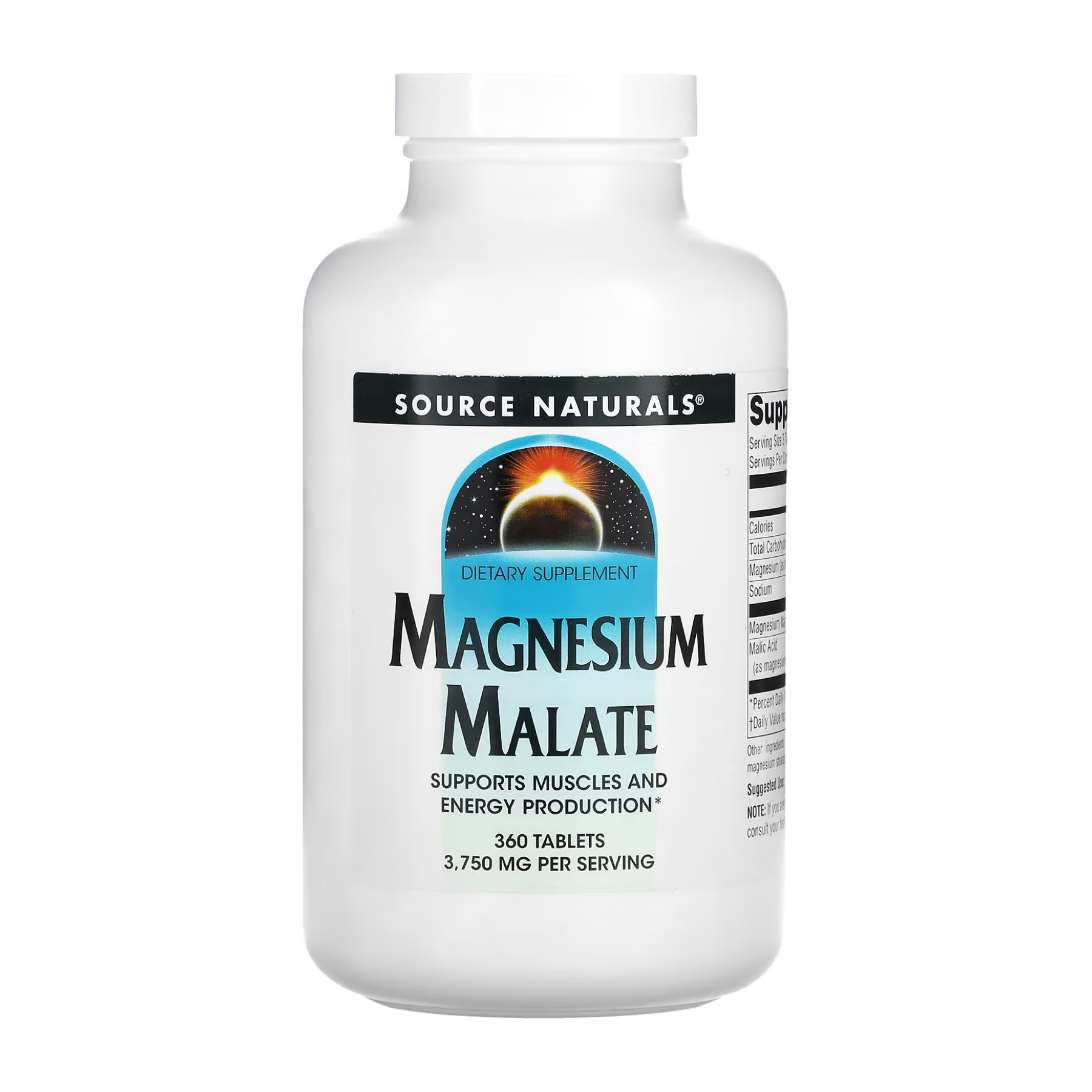 Magnesium Malate 1250mg - 360 tabs — фото 1