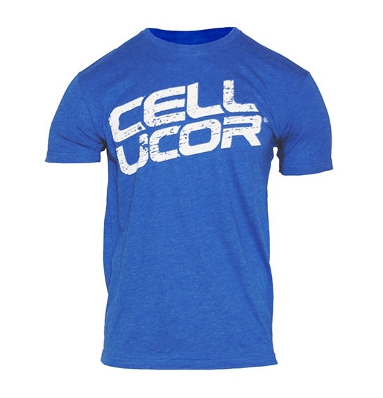 Cellucor Vintage Stacked Tee, XL Royal Heather