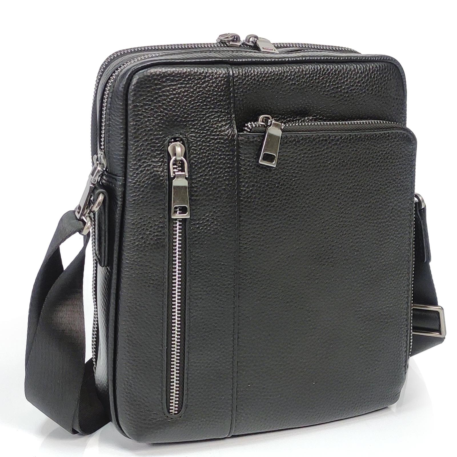 Чоловіча шкіряна сумка через плече Tiding Bag NM29-297890A