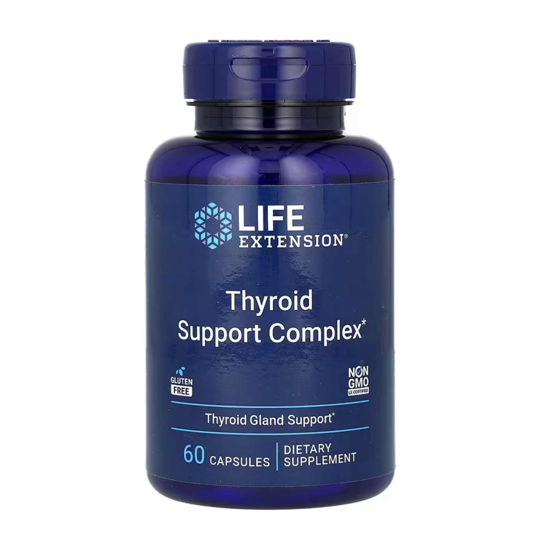 Комплекс для щитоподібної залози Thyroid Support, 60 капсул, Life Extension