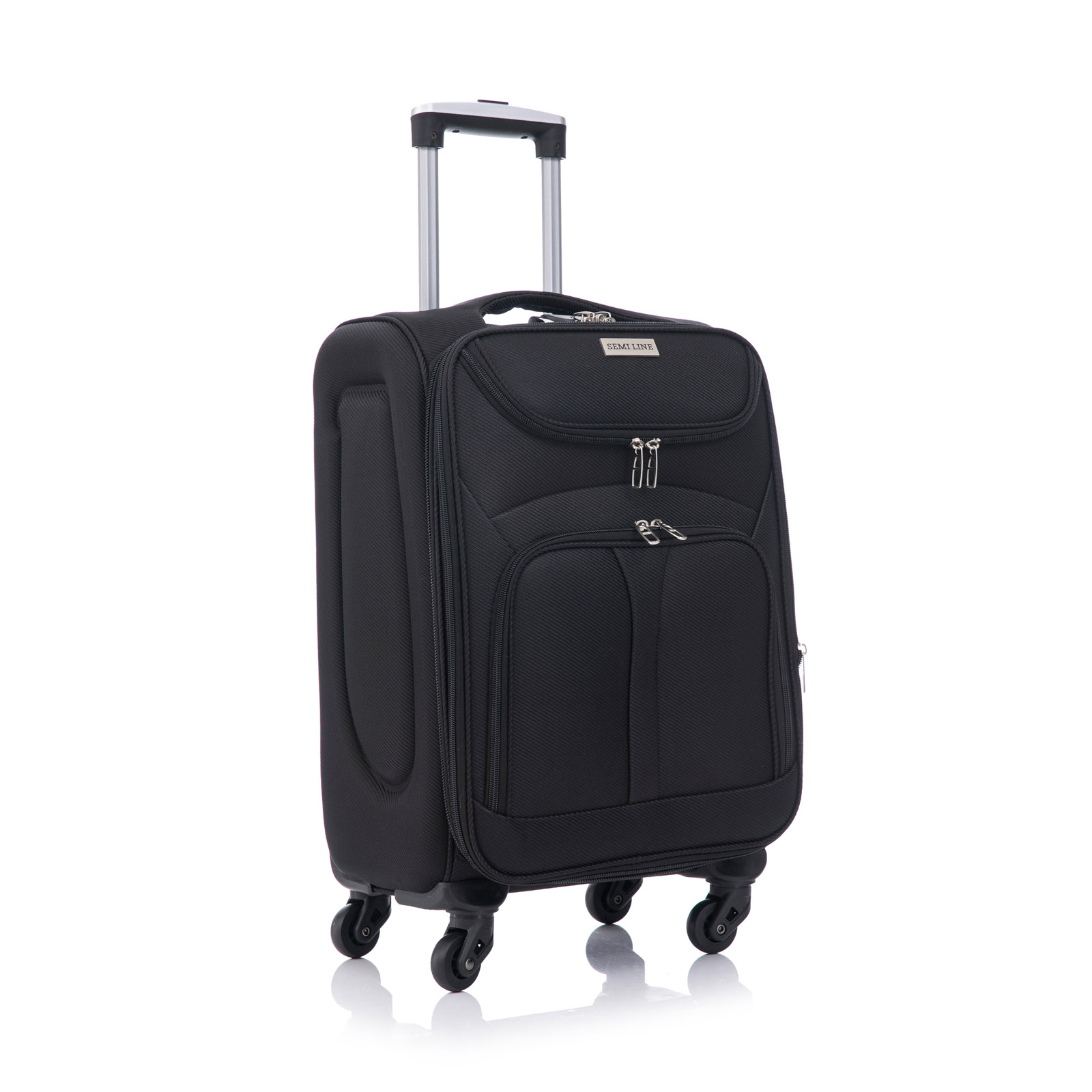 Валіза Semi Line 20" (S) Black (T5961-1)