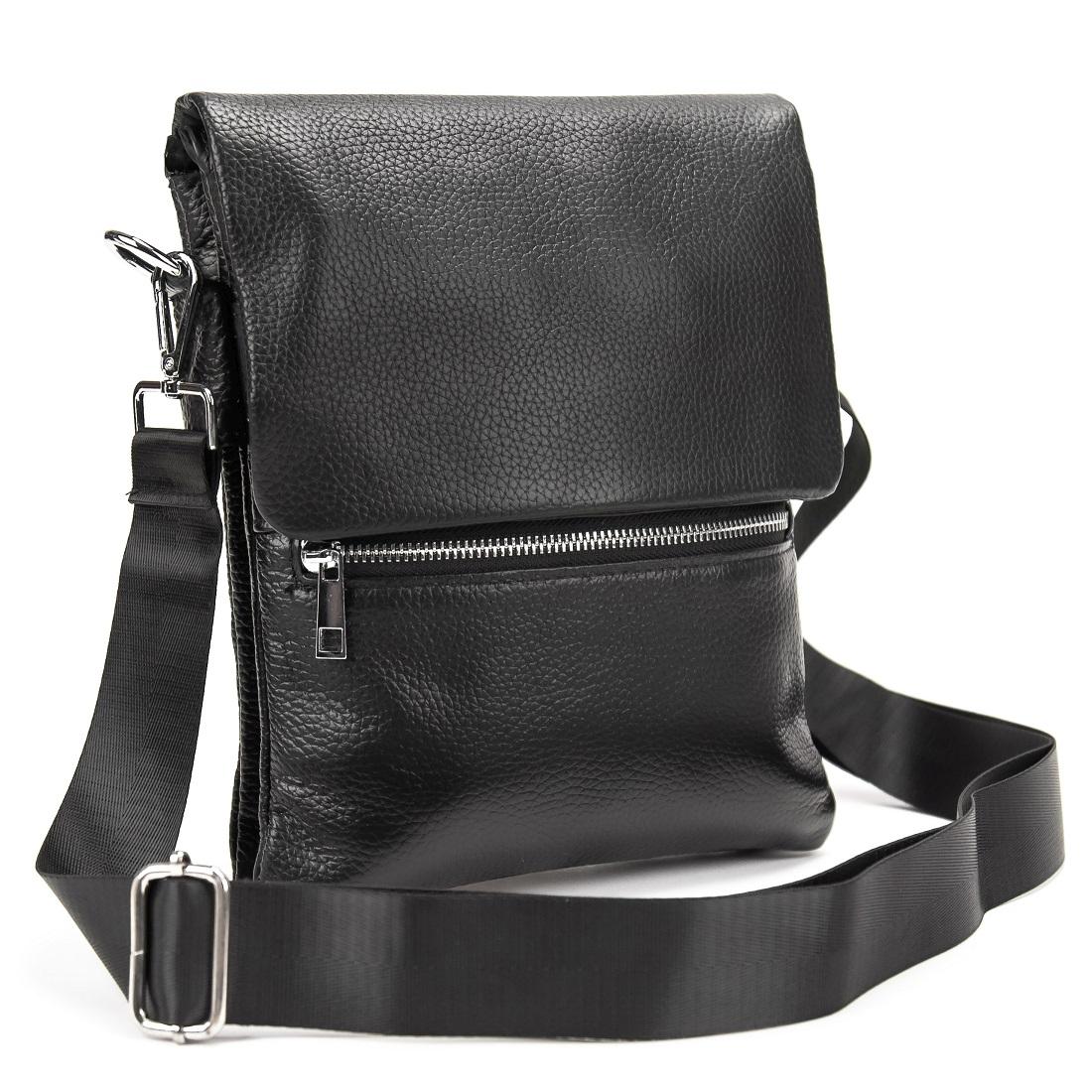 Шкіряний чоловічий месенджер із клапаном Tiding Bag M56-2056A