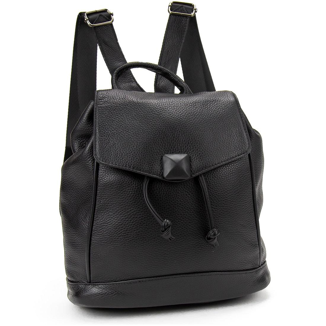 Шкіряний жіночий рюкзак з відкидним клапаном Olivia Leather A25F-FL-89195-1A