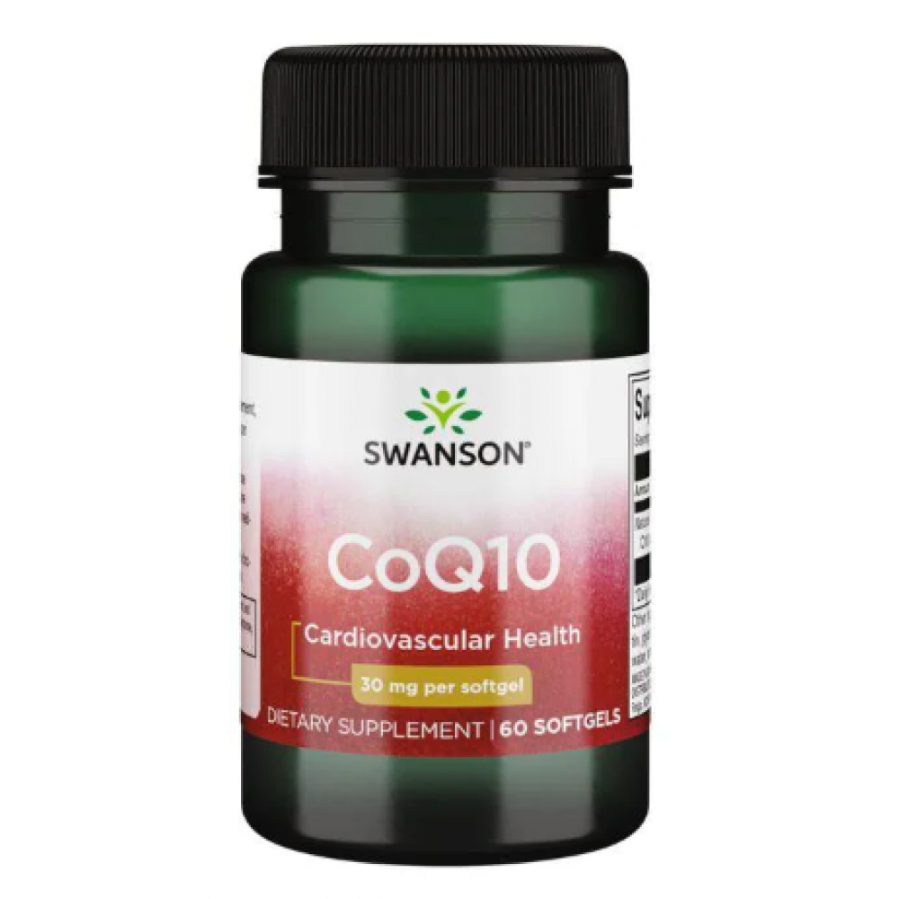 CoQ10, 30 мг, 60 капсул